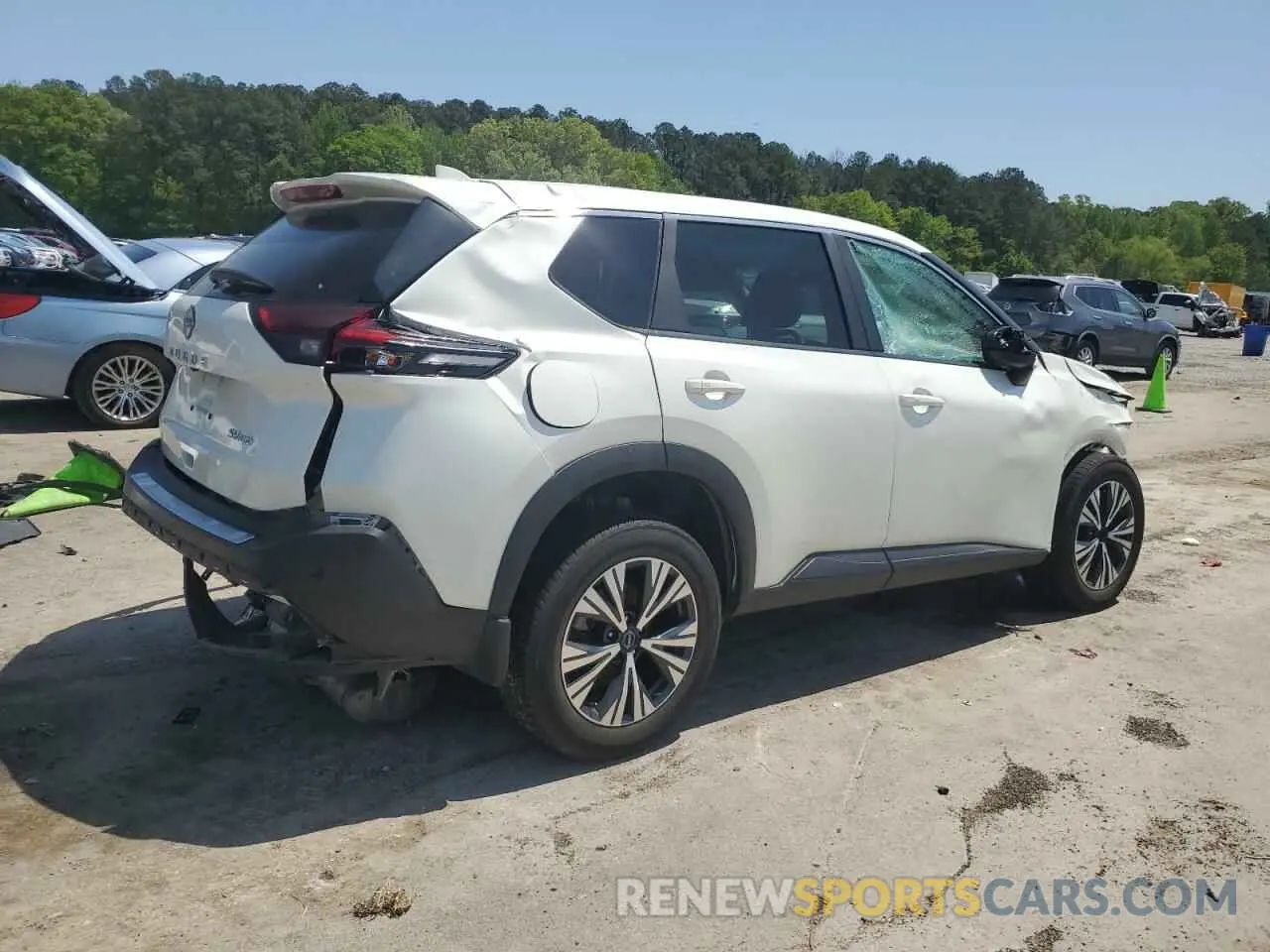 3 Photograph of a damaged car 5N1BT3BB2PC737706 NISSAN ROGUE 2023