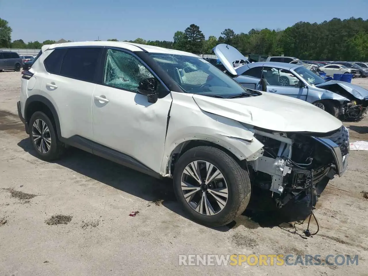 4 Photograph of a damaged car 5N1BT3BB2PC737706 NISSAN ROGUE 2023