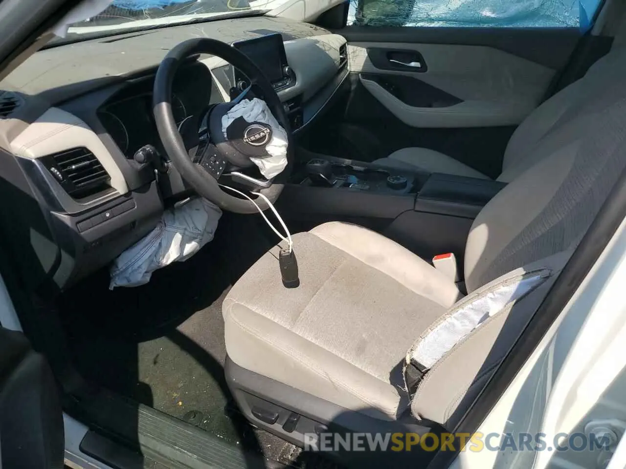 7 Photograph of a damaged car 5N1BT3BB2PC737706 NISSAN ROGUE 2023