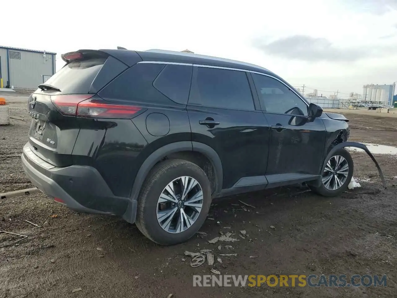 3 Photograph of a damaged car 5N1BT3BB2PC767336 NISSAN ROGUE 2023