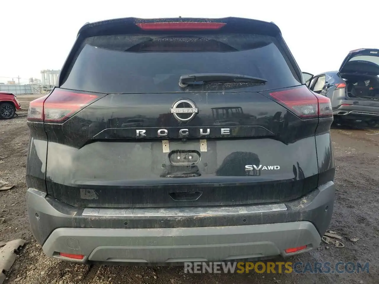 6 Photograph of a damaged car 5N1BT3BB2PC767336 NISSAN ROGUE 2023