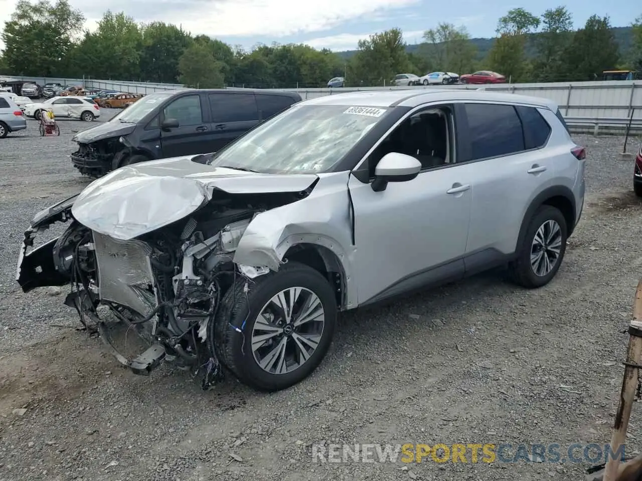 1 Photograph of a damaged car 5N1BT3BB2PC802165 NISSAN ROGUE 2023