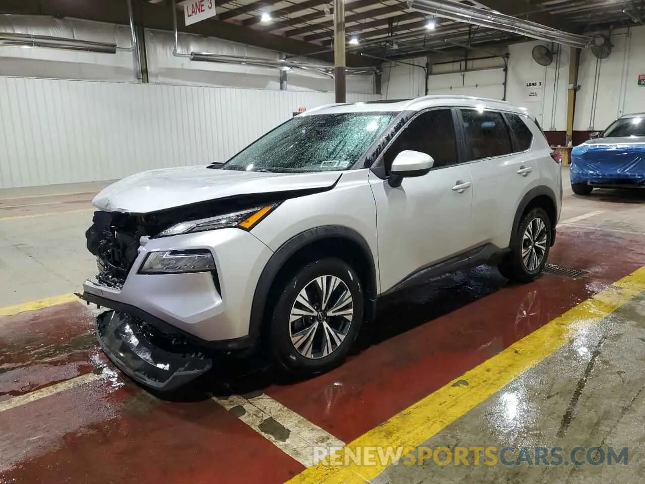 1 Photograph of a damaged car 5N1BT3BB2PC886083 NISSAN ROGUE 2023