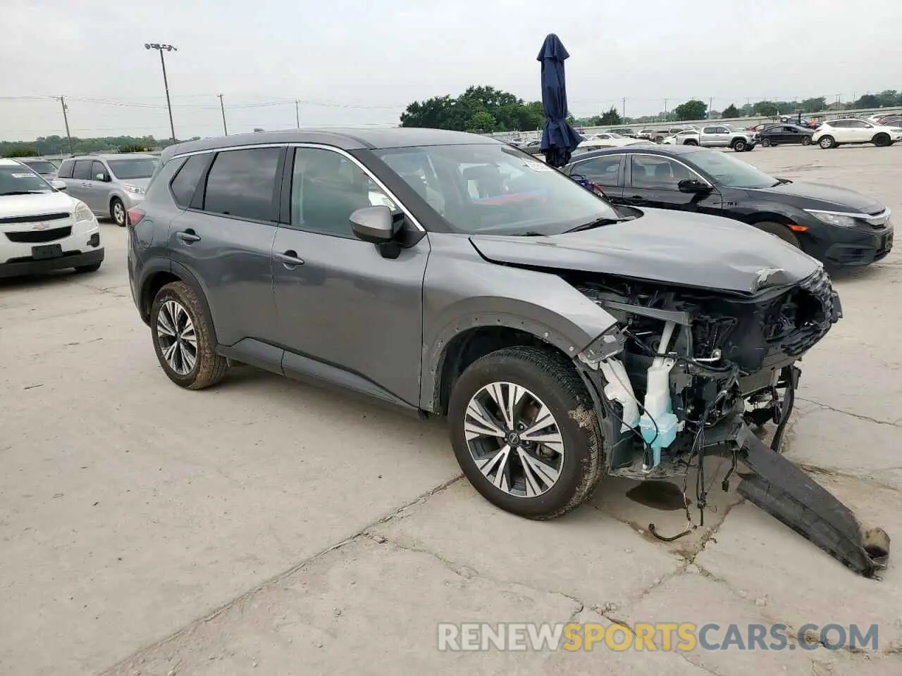 4 Photograph of a damaged car 5N1BT3BB2PC904002 NISSAN ROGUE 2023