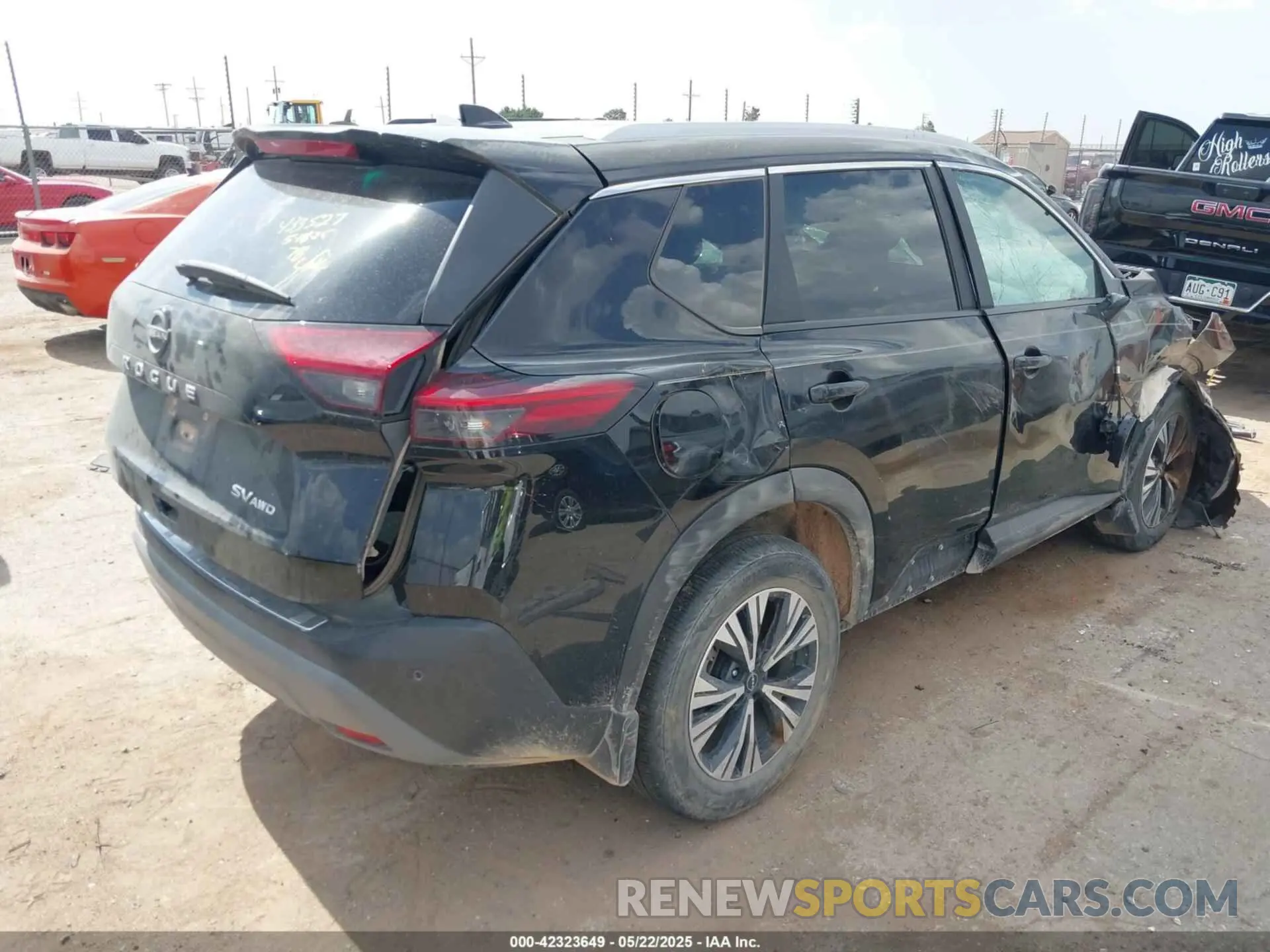 4 Photograph of a damaged car 5N1BT3BB3PC691559 NISSAN ROGUE 2023