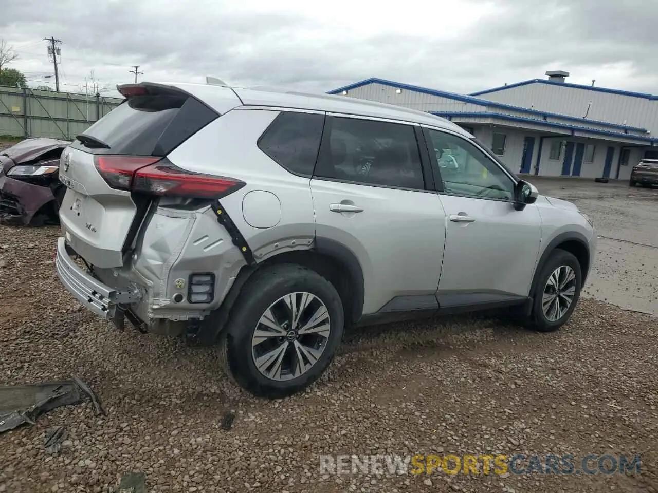 3 Photograph of a damaged car 5N1BT3BB3PC796005 NISSAN ROGUE 2023