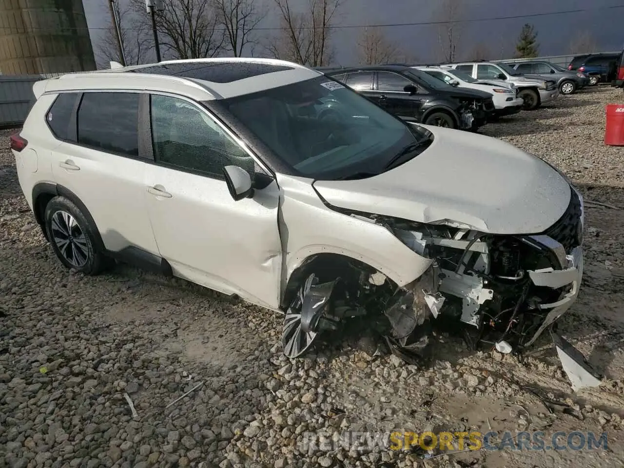 4 Photograph of a damaged car 5N1BT3BB3PC831190 NISSAN ROGUE 2023