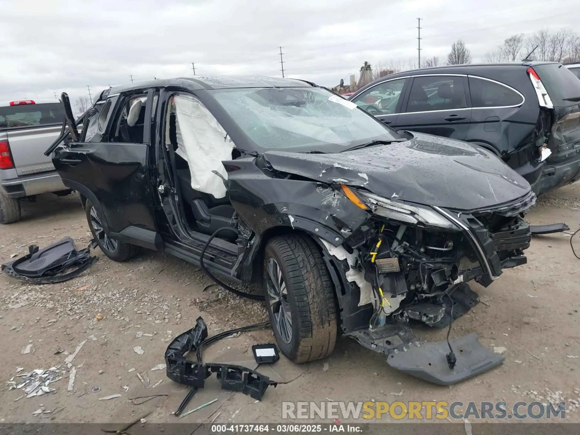 1 Photograph of a damaged car 5N1BT3BB3PC835157 NISSAN ROGUE 2023