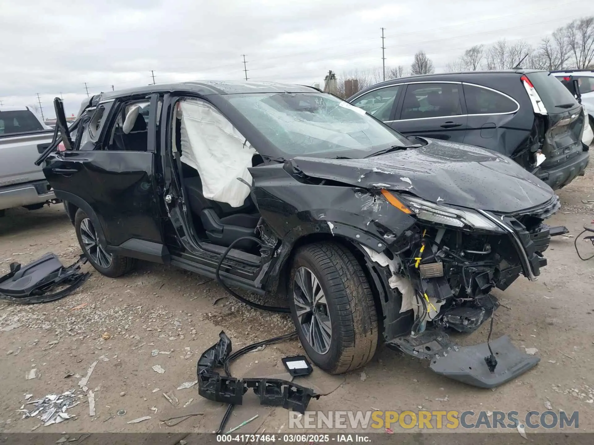 12 Photograph of a damaged car 5N1BT3BB3PC835157 NISSAN ROGUE 2023