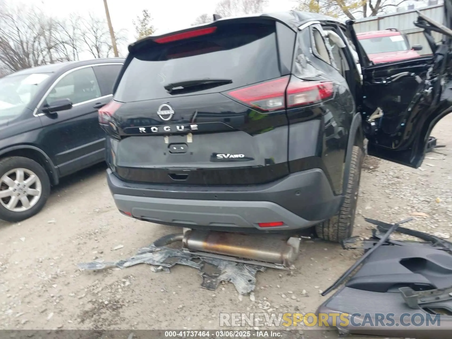 15 Photograph of a damaged car 5N1BT3BB3PC835157 NISSAN ROGUE 2023