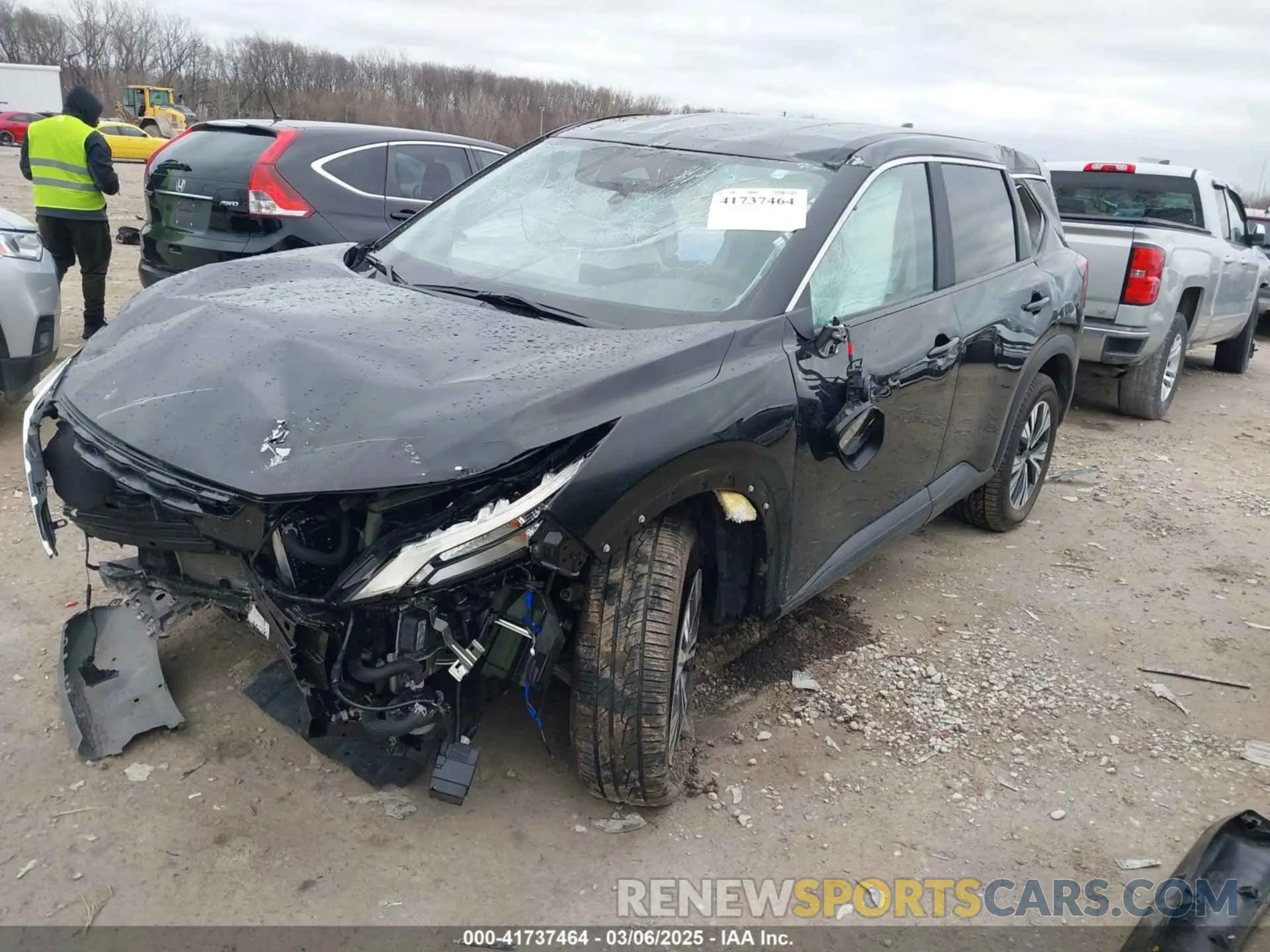 2 Photograph of a damaged car 5N1BT3BB3PC835157 NISSAN ROGUE 2023