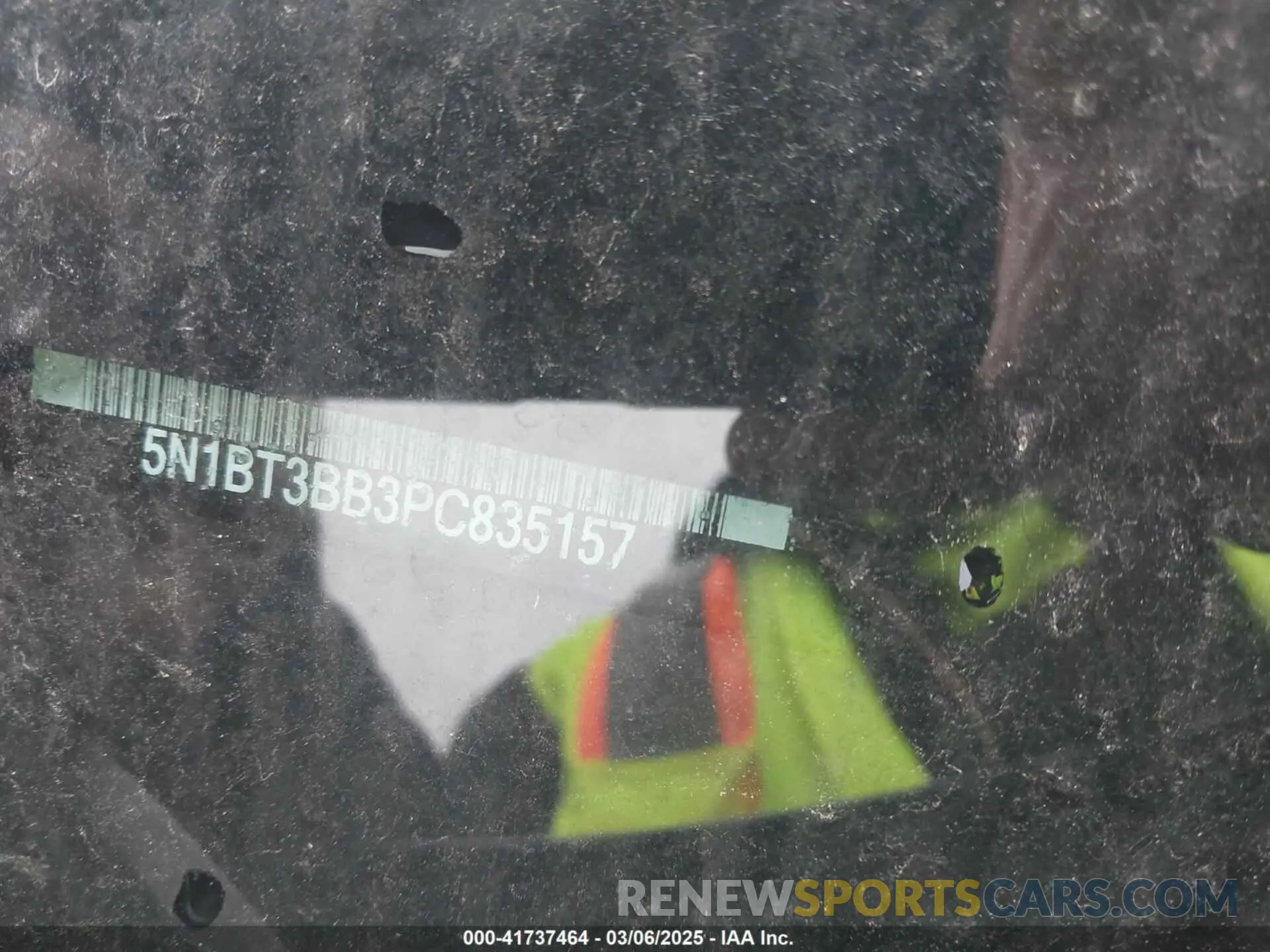 9 Photograph of a damaged car 5N1BT3BB3PC835157 NISSAN ROGUE 2023