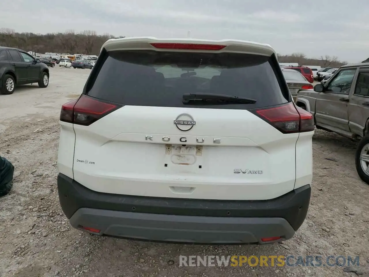 6 Photograph of a damaged car 5N1BT3BB3PC835577 NISSAN ROGUE 2023