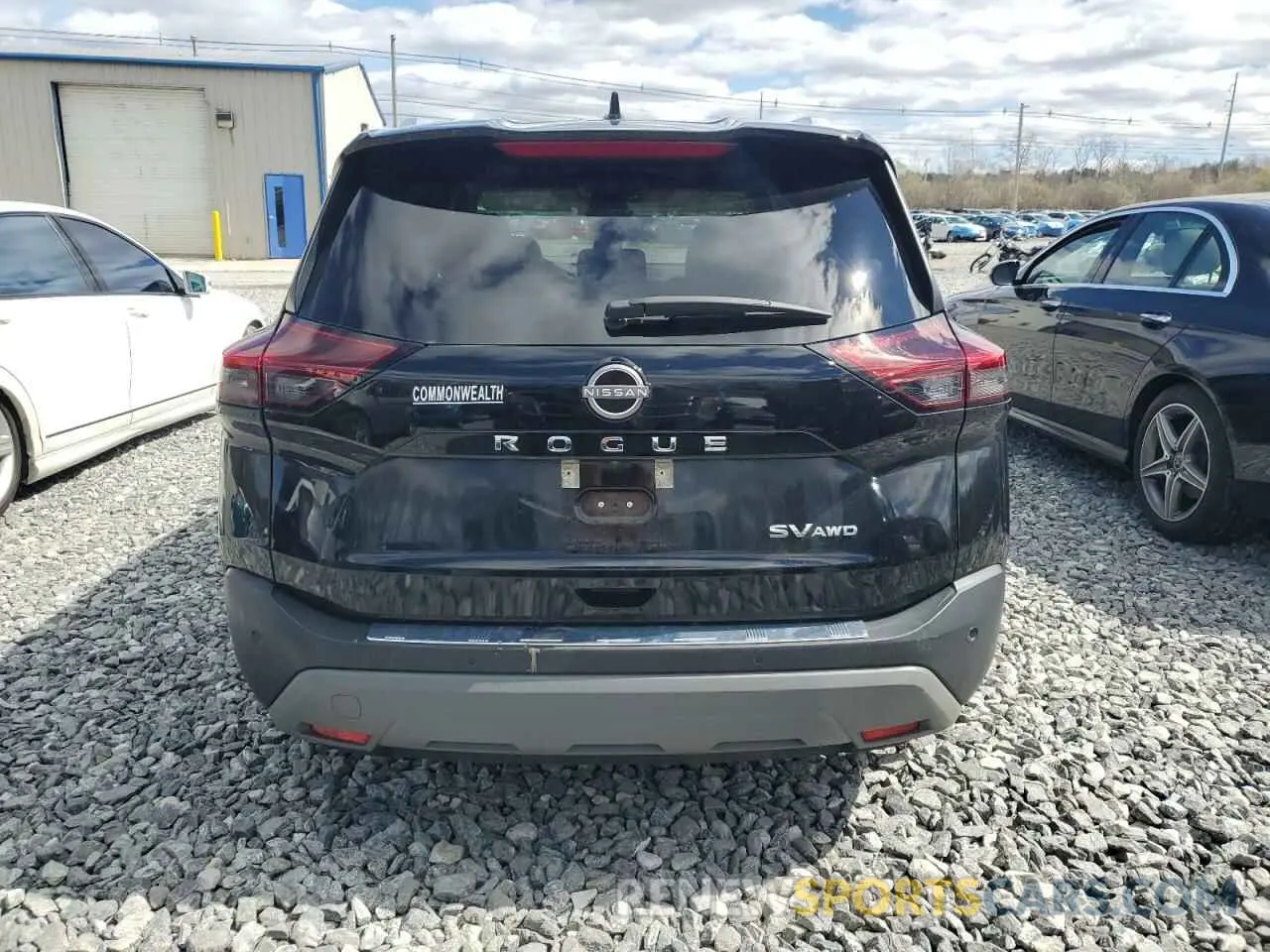 6 Photograph of a damaged car 5N1BT3BB3PC863265 NISSAN ROGUE 2023
