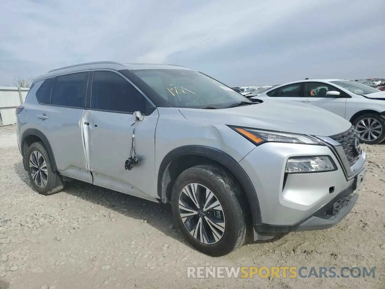 4 Photograph of a damaged car 5N1BT3BB3PC917096 NISSAN ROGUE 2023