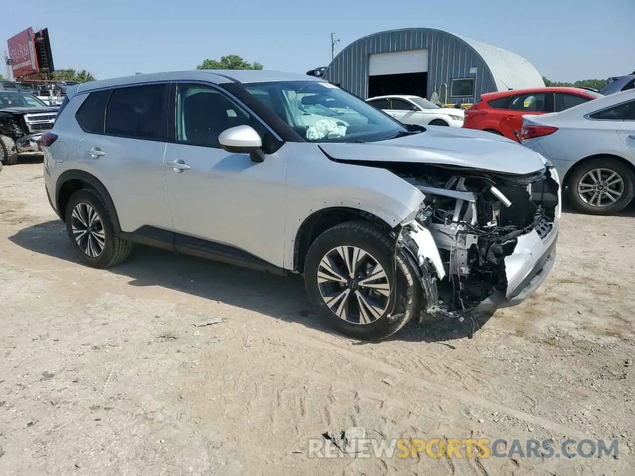 4 Photograph of a damaged car 5N1BT3BB3PC925229 NISSAN ROGUE 2023
