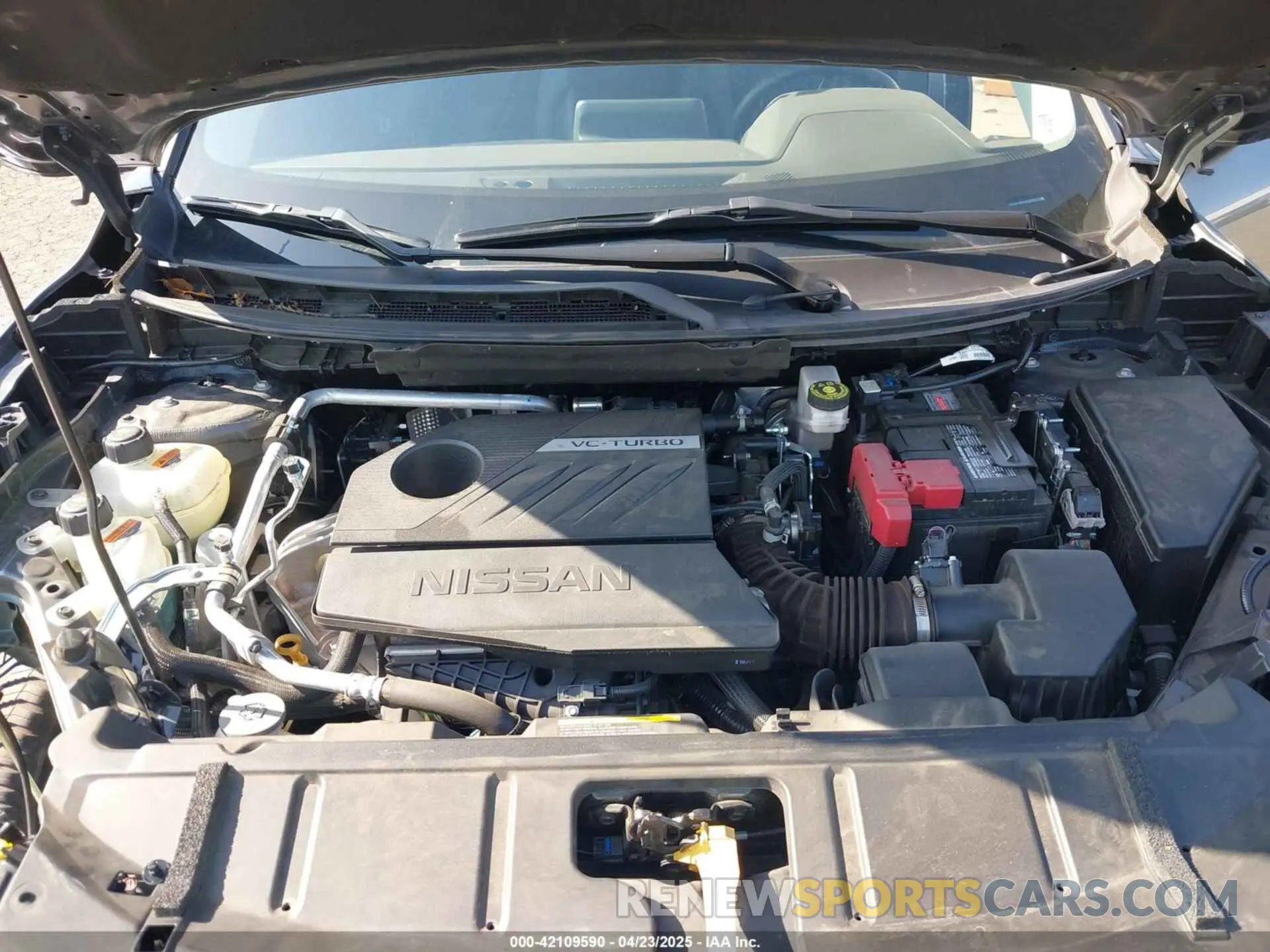 10 Photograph of a damaged car 5N1BT3BB4PC689416 NISSAN ROGUE 2023