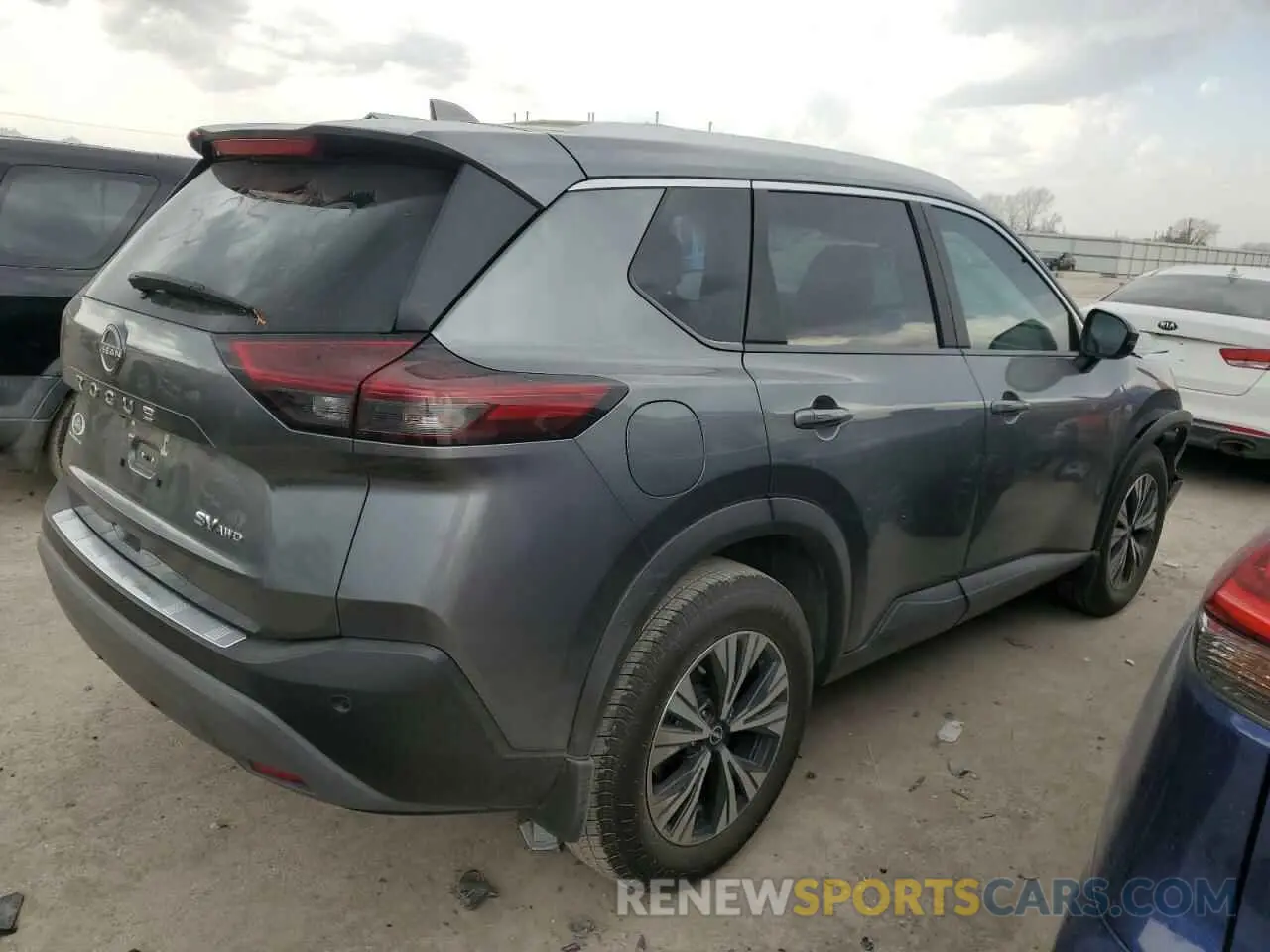 3 Photograph of a damaged car 5N1BT3BB4PC735536 NISSAN ROGUE 2023