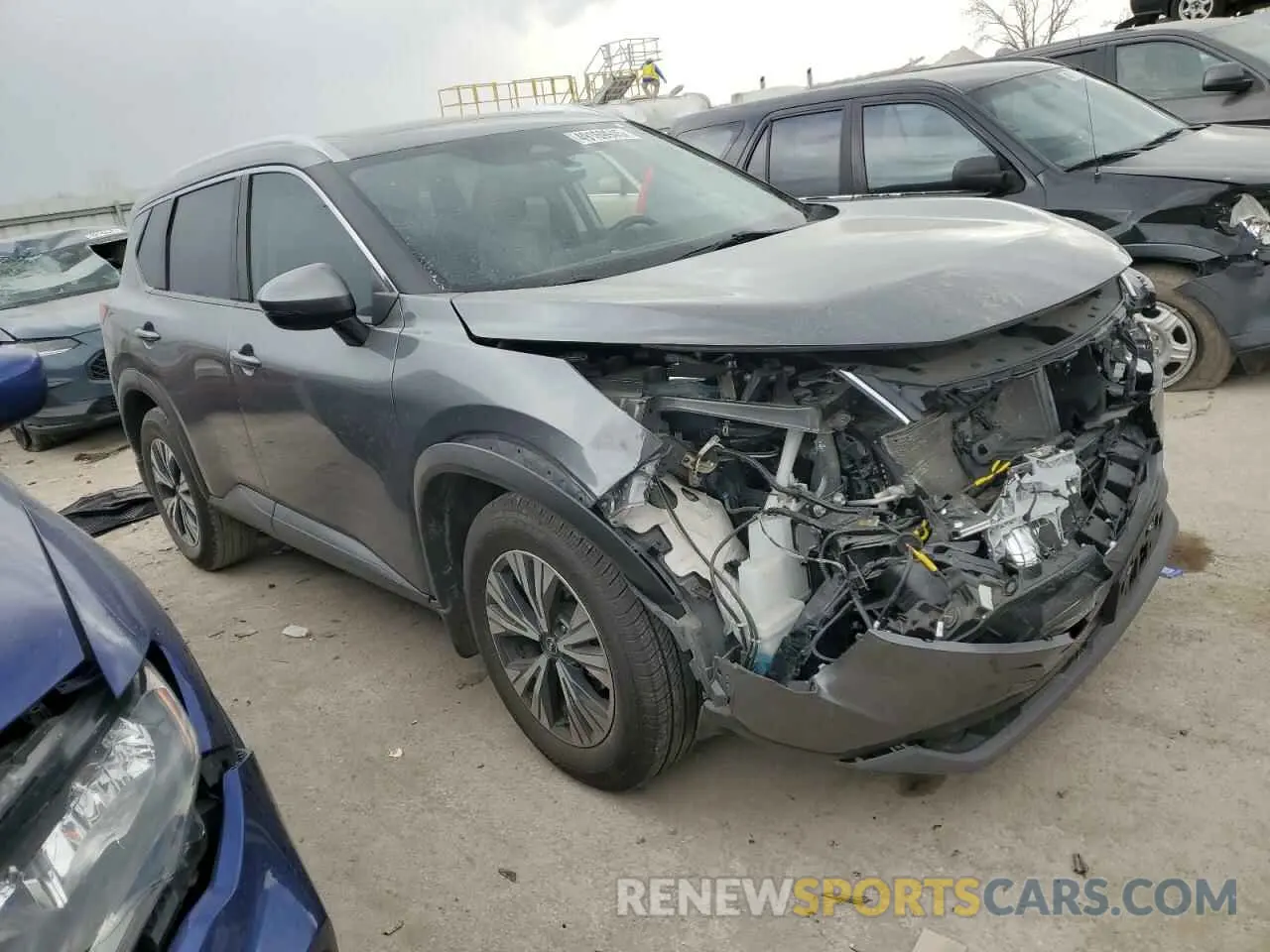4 Photograph of a damaged car 5N1BT3BB4PC735536 NISSAN ROGUE 2023
