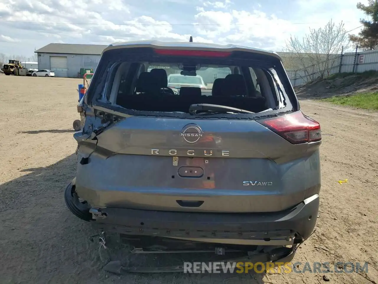 6 Photograph of a damaged car 5N1BT3BB4PC784963 NISSAN ROGUE 2023