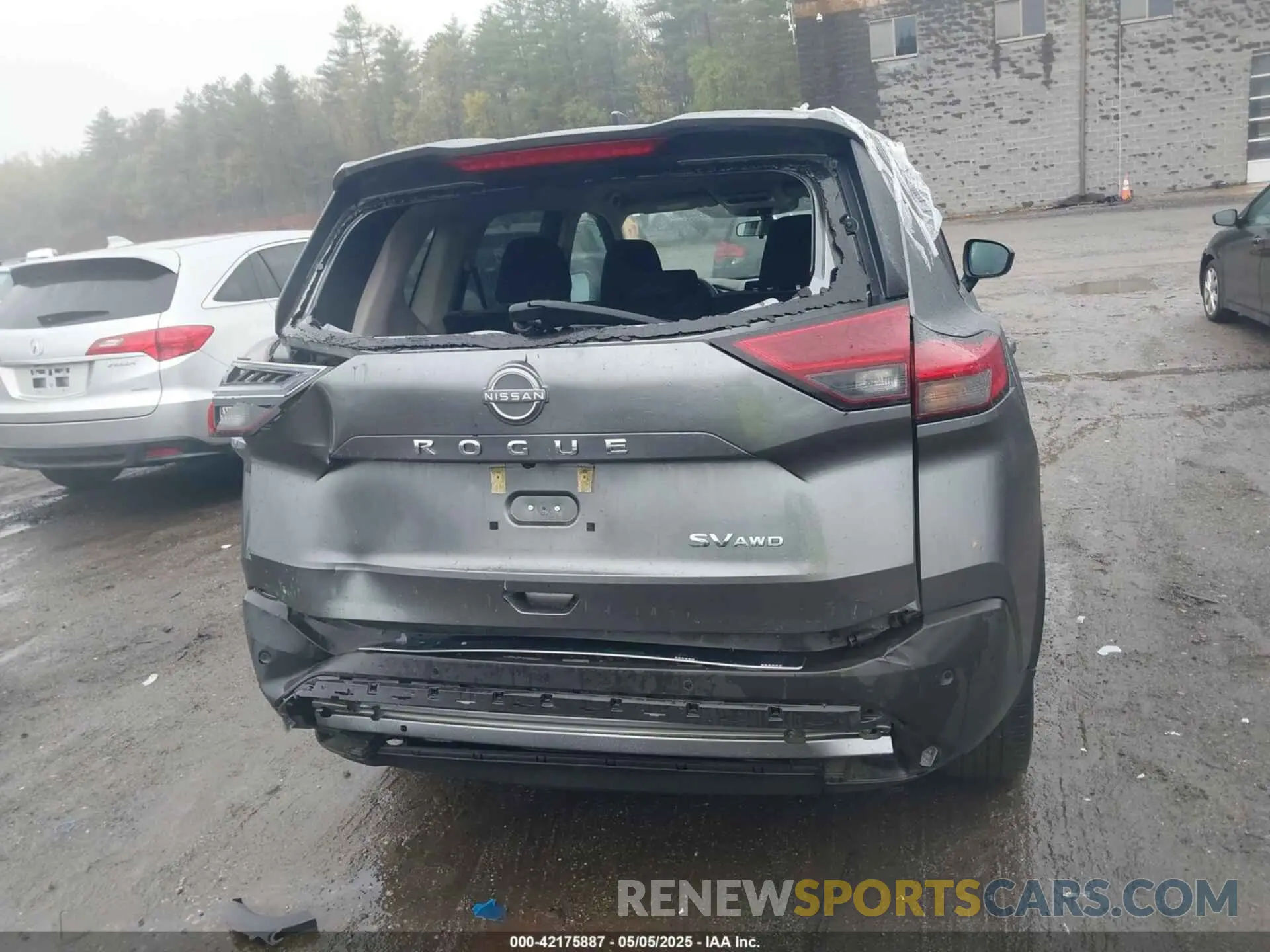 17 Photograph of a damaged car 5N1BT3BB4PC830727 NISSAN ROGUE 2023
