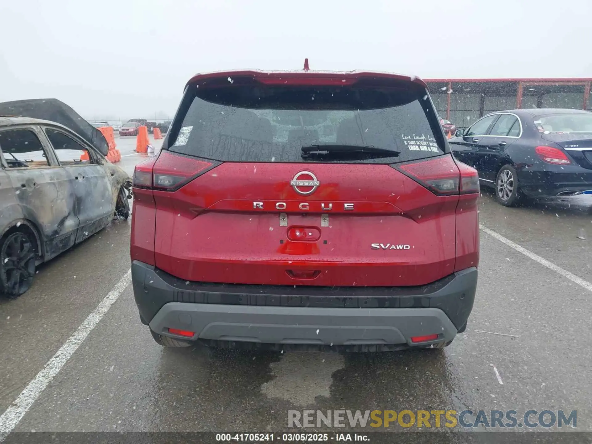 17 Photograph of a damaged car 5N1BT3BB4PC919536 NISSAN ROGUE 2023