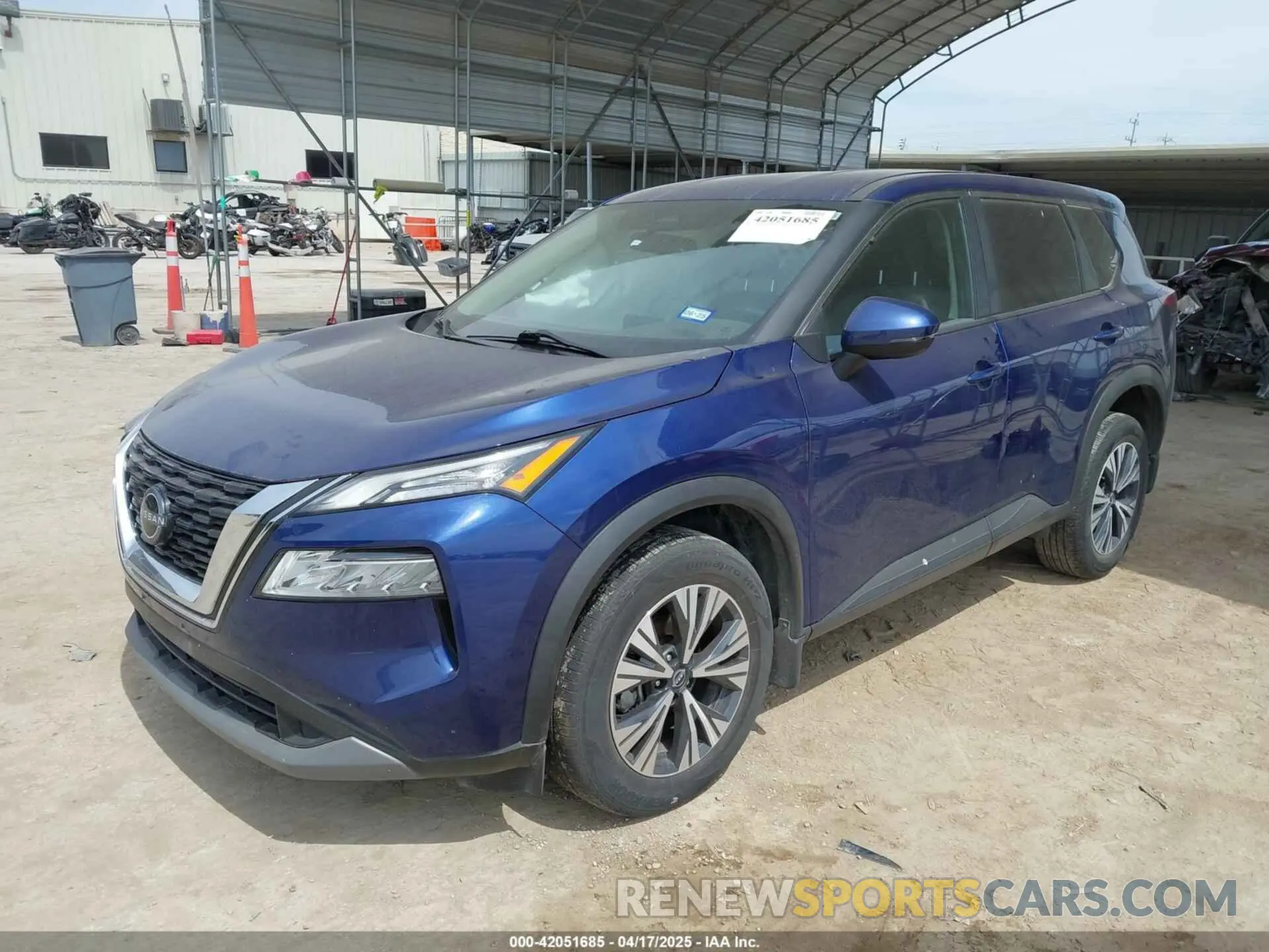 2 Photograph of a damaged car 5N1BT3BB5PC757142 NISSAN ROGUE 2023