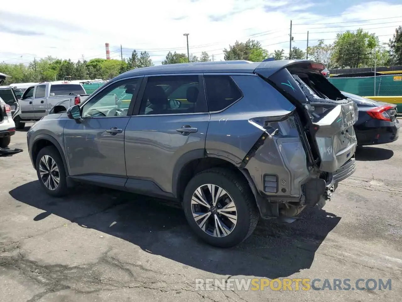 2 Photograph of a damaged car 5N1BT3BB5PC759926 NISSAN ROGUE 2023