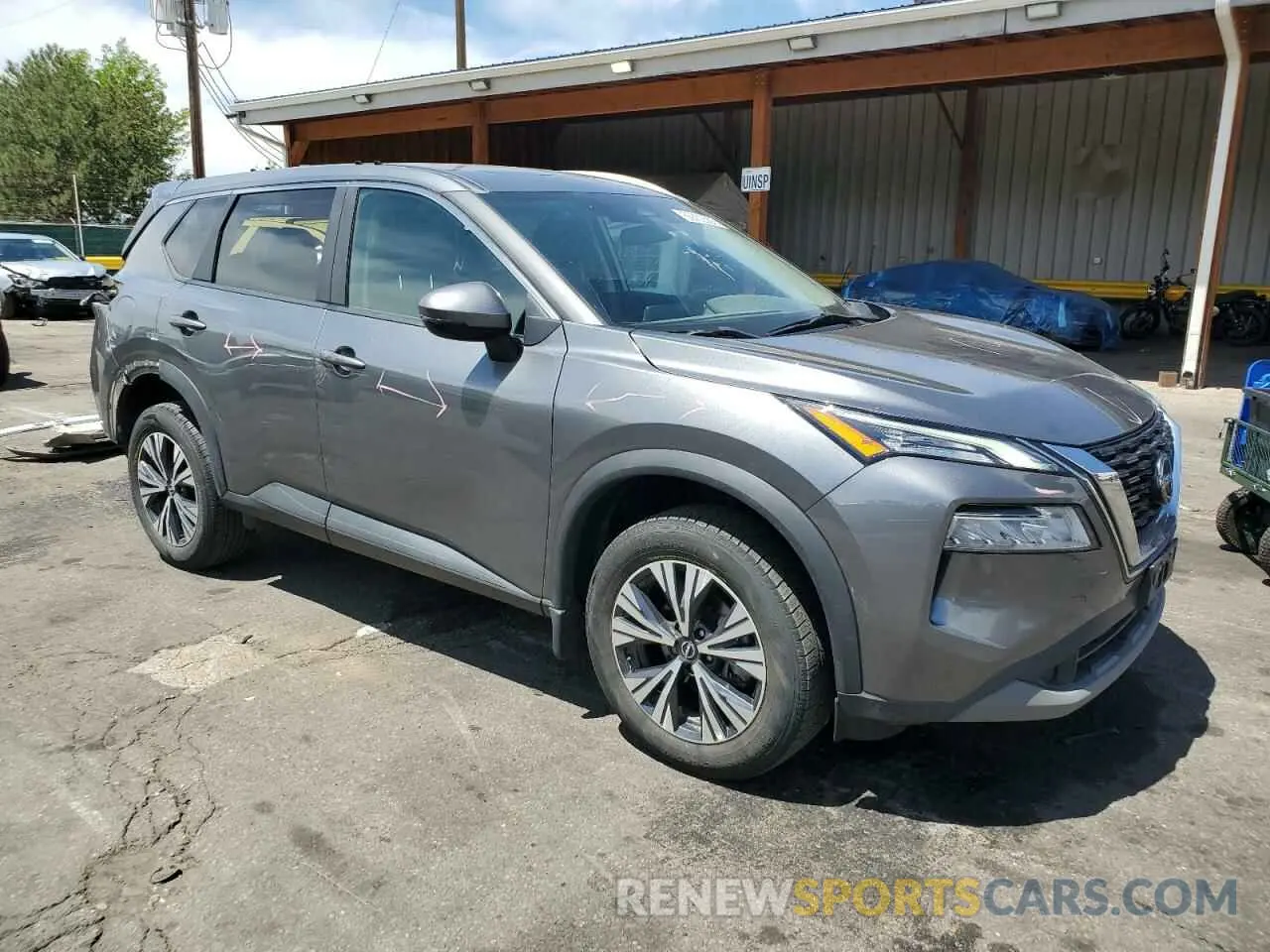 4 Photograph of a damaged car 5N1BT3BB5PC759926 NISSAN ROGUE 2023