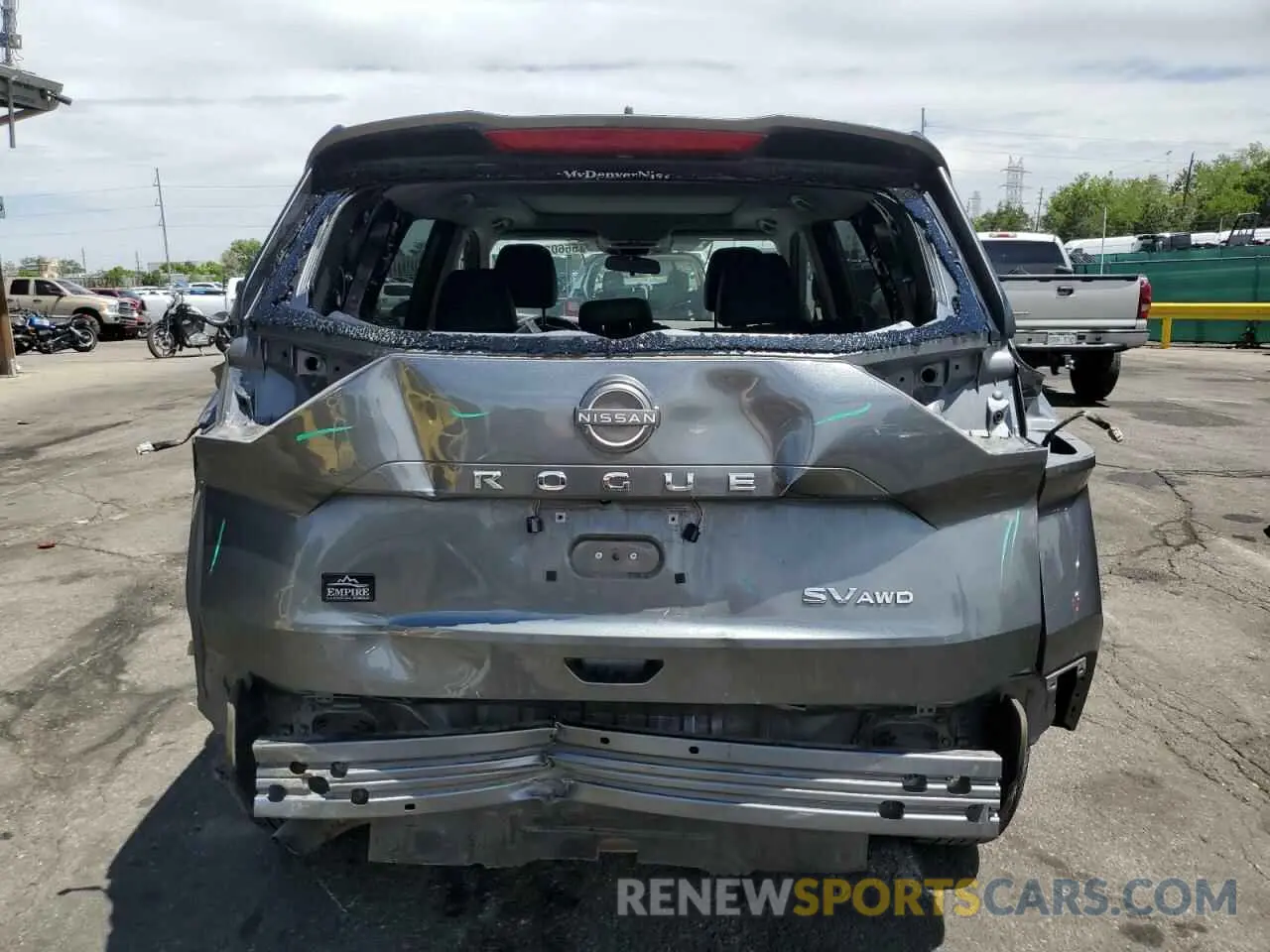 6 Photograph of a damaged car 5N1BT3BB5PC759926 NISSAN ROGUE 2023