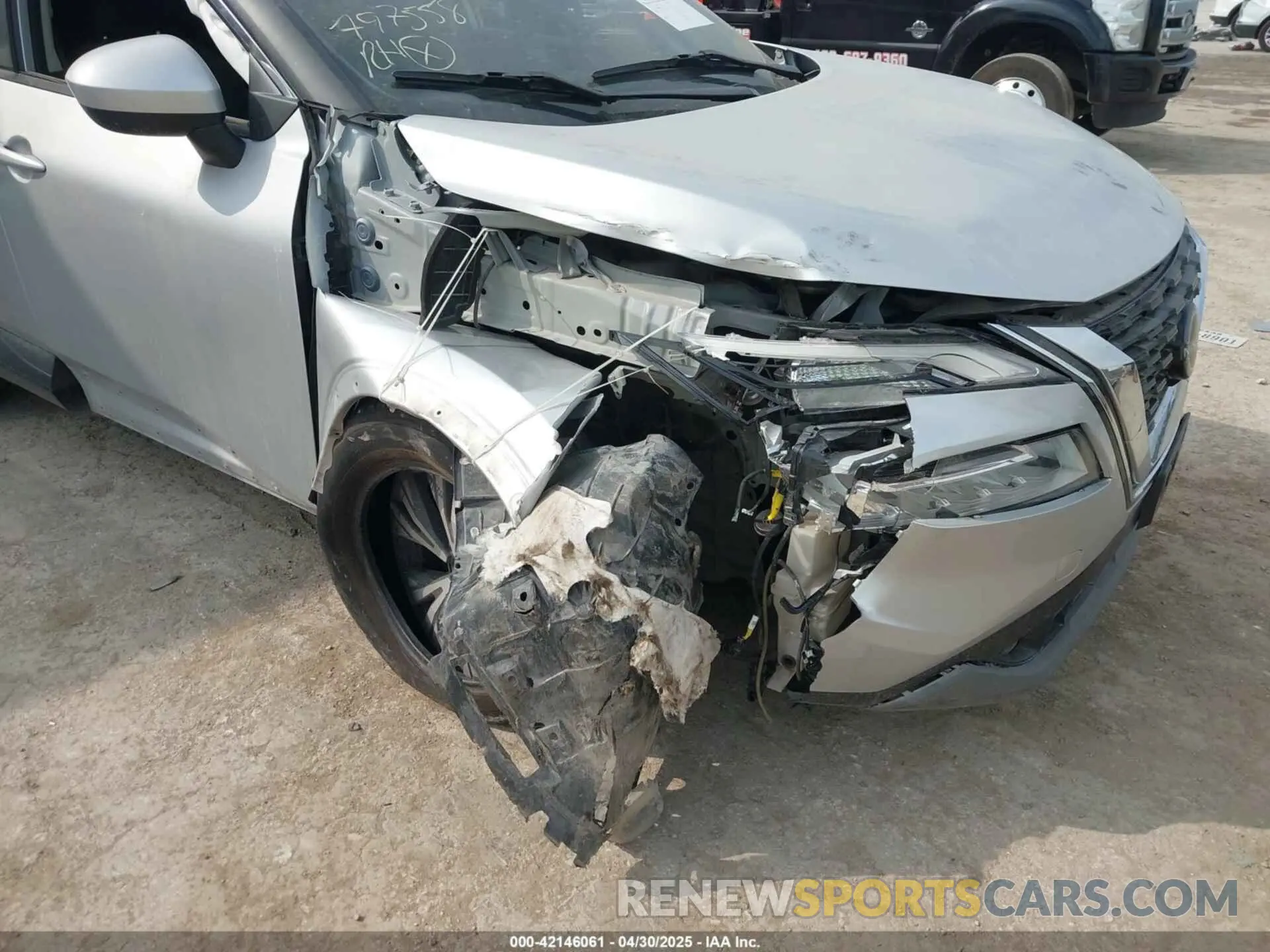 6 Photograph of a damaged car 5N1BT3BB5PC797558 NISSAN ROGUE 2023