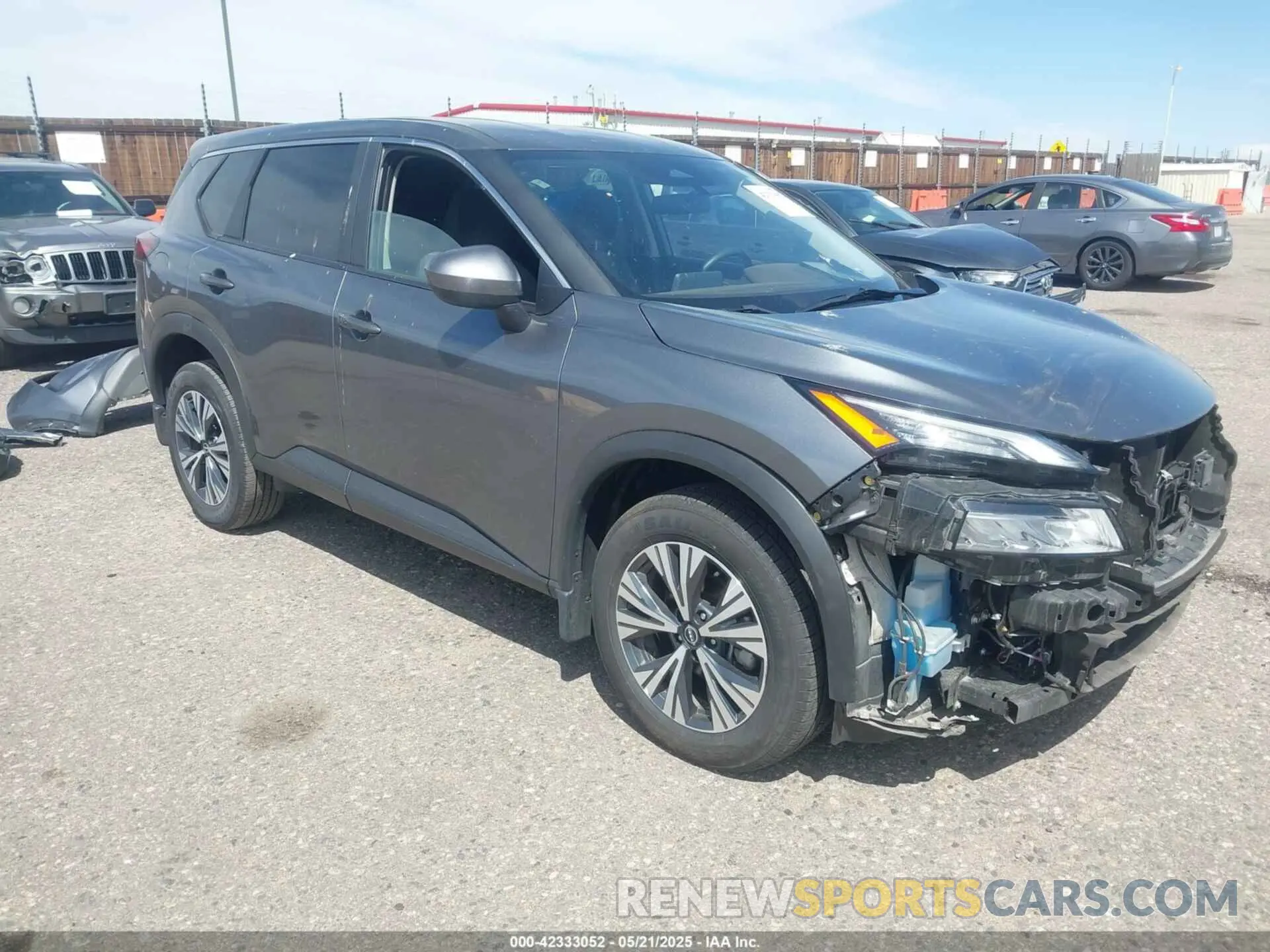 1 Photograph of a damaged car 5N1BT3BB5PC861758 NISSAN ROGUE 2023