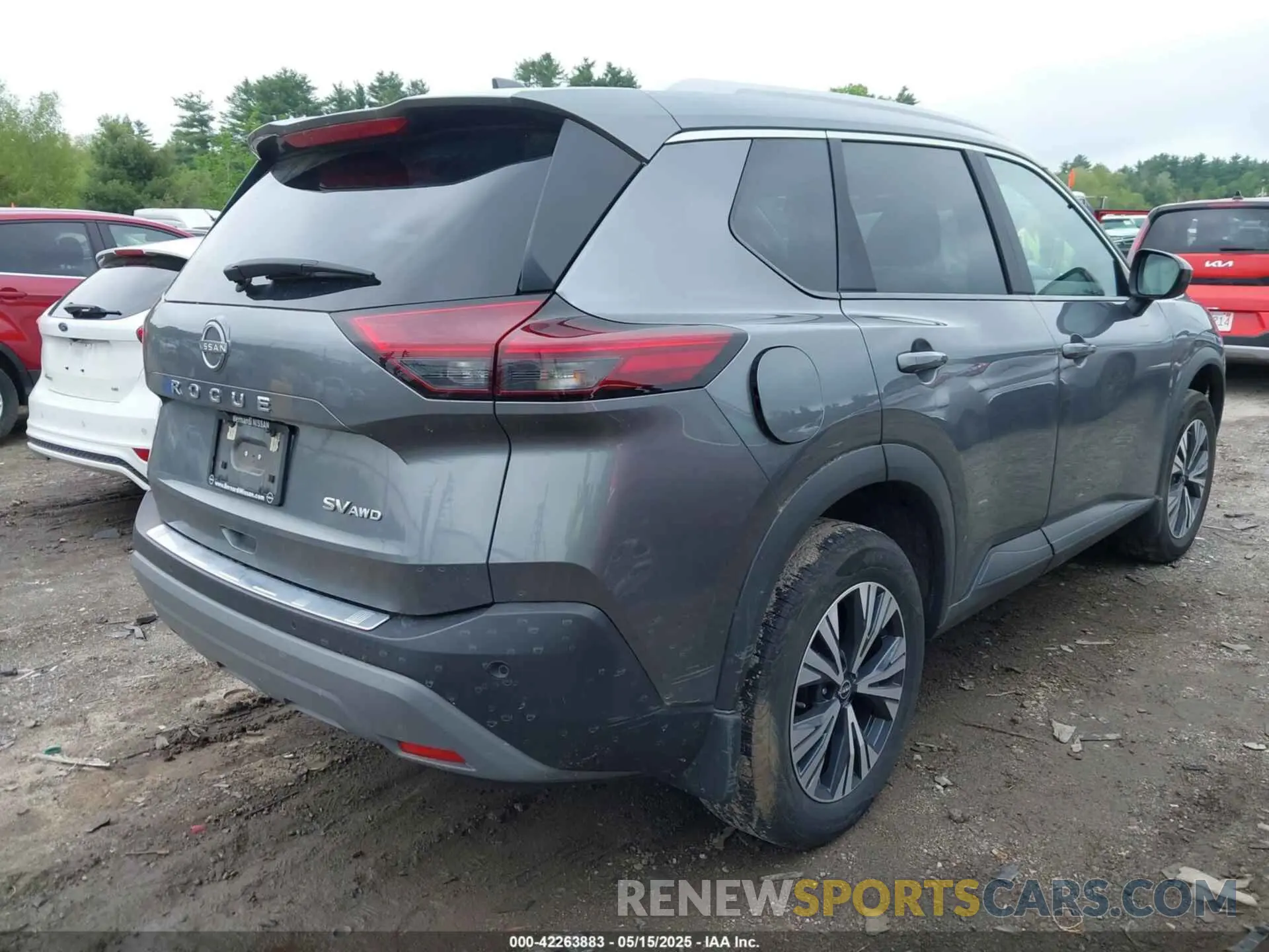 4 Photograph of a damaged car 5N1BT3BB5PC896560 NISSAN ROGUE 2023