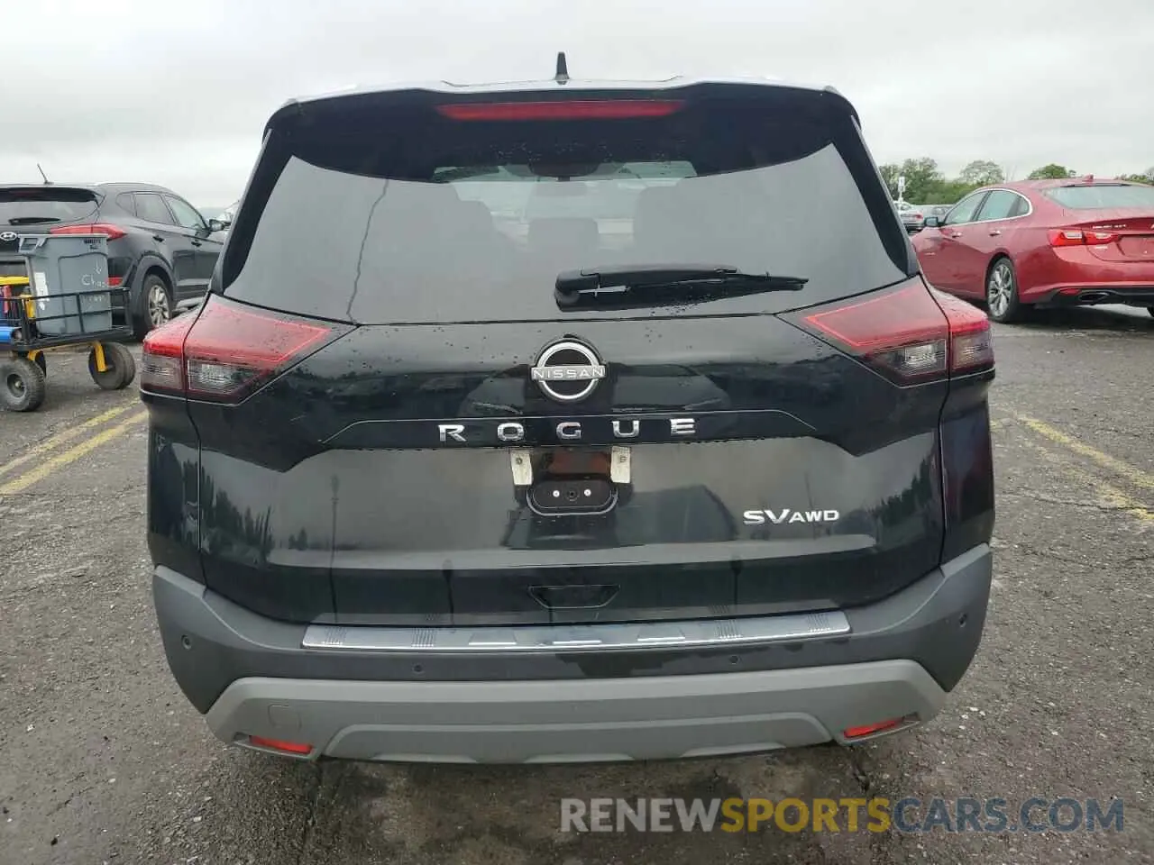 6 Photograph of a damaged car 5N1BT3BB5PC909971 NISSAN ROGUE 2023