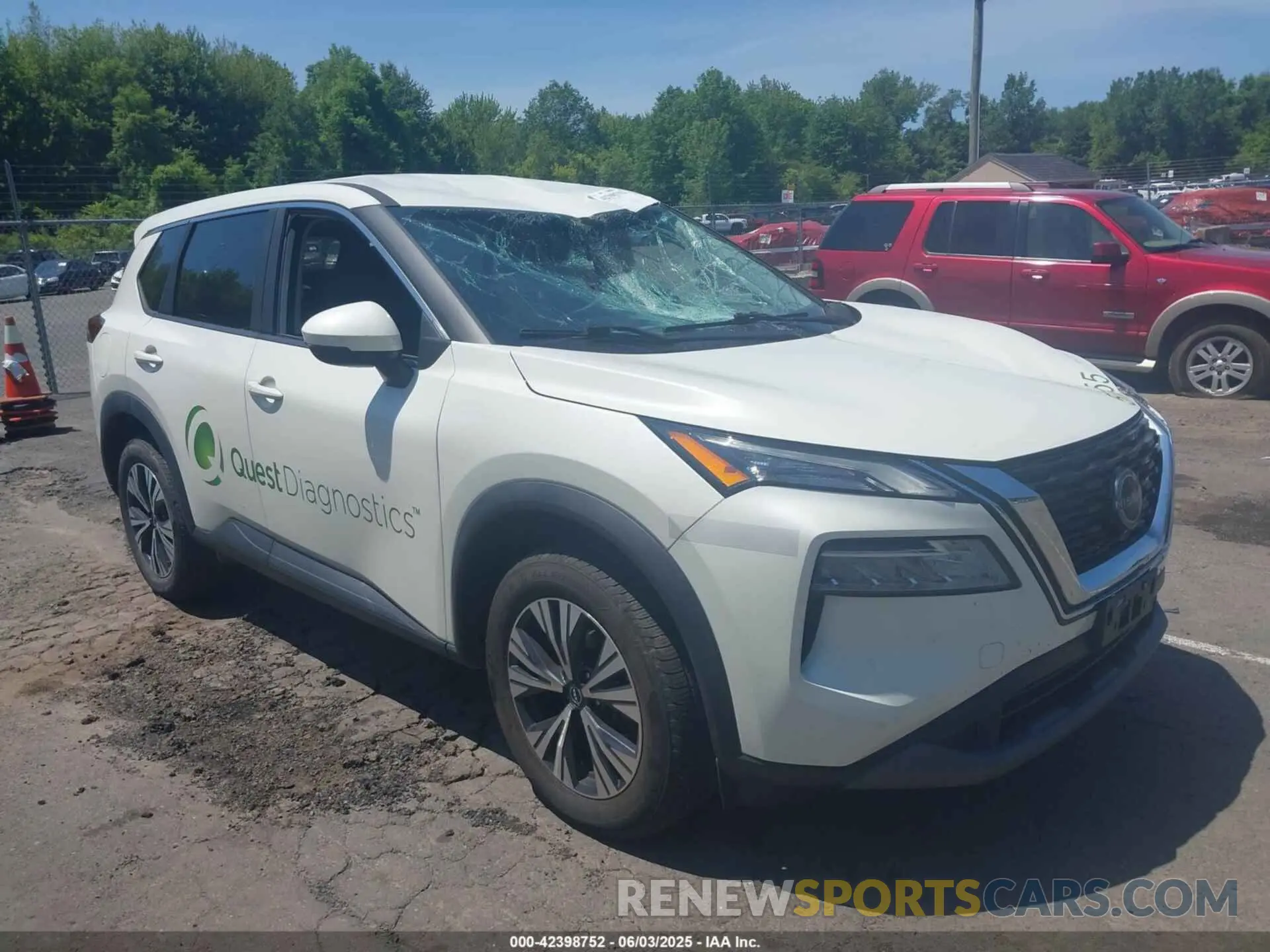 1 Photograph of a damaged car 5N1BT3BB6PC685500 NISSAN ROGUE 2023