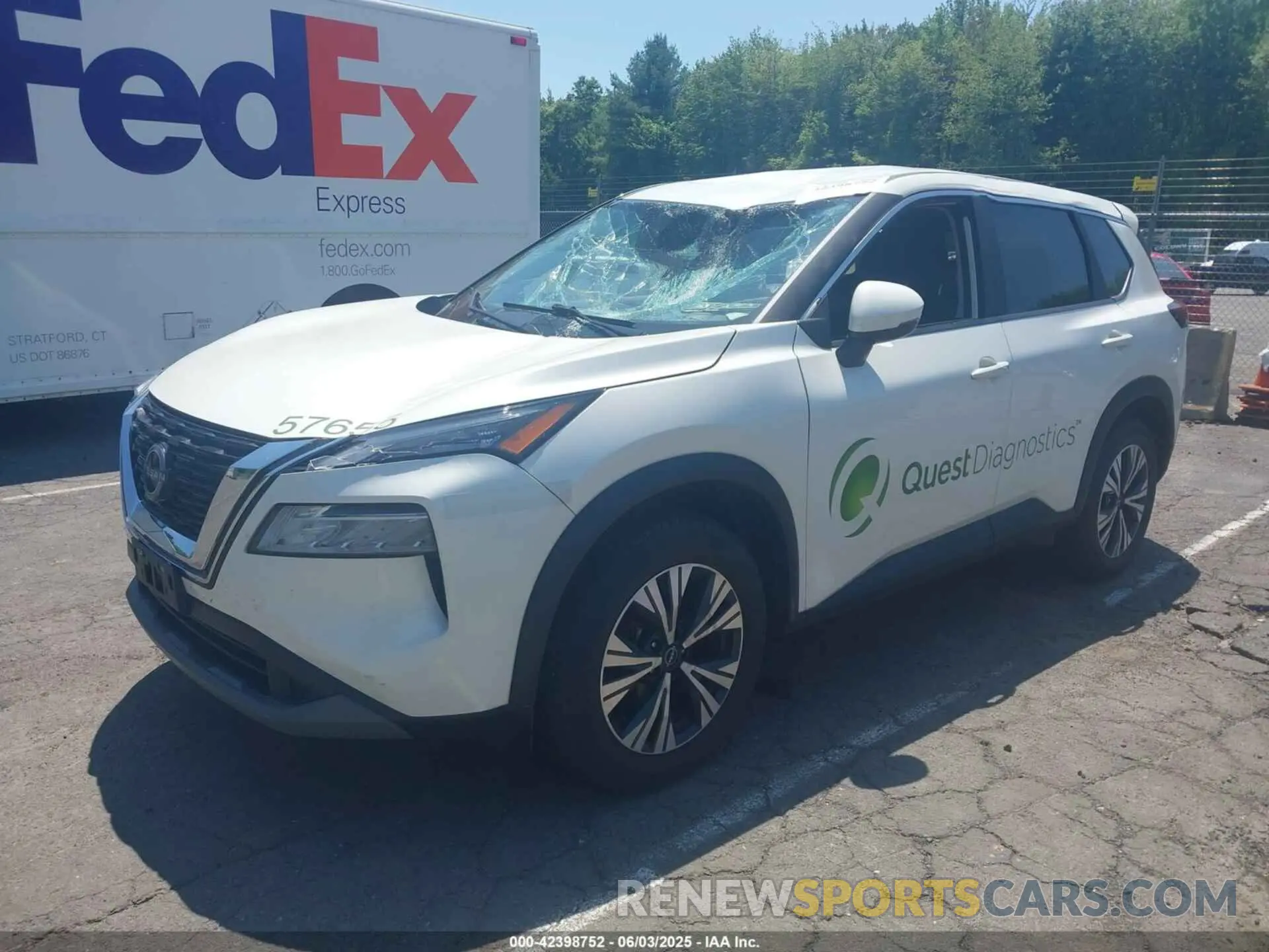 2 Photograph of a damaged car 5N1BT3BB6PC685500 NISSAN ROGUE 2023