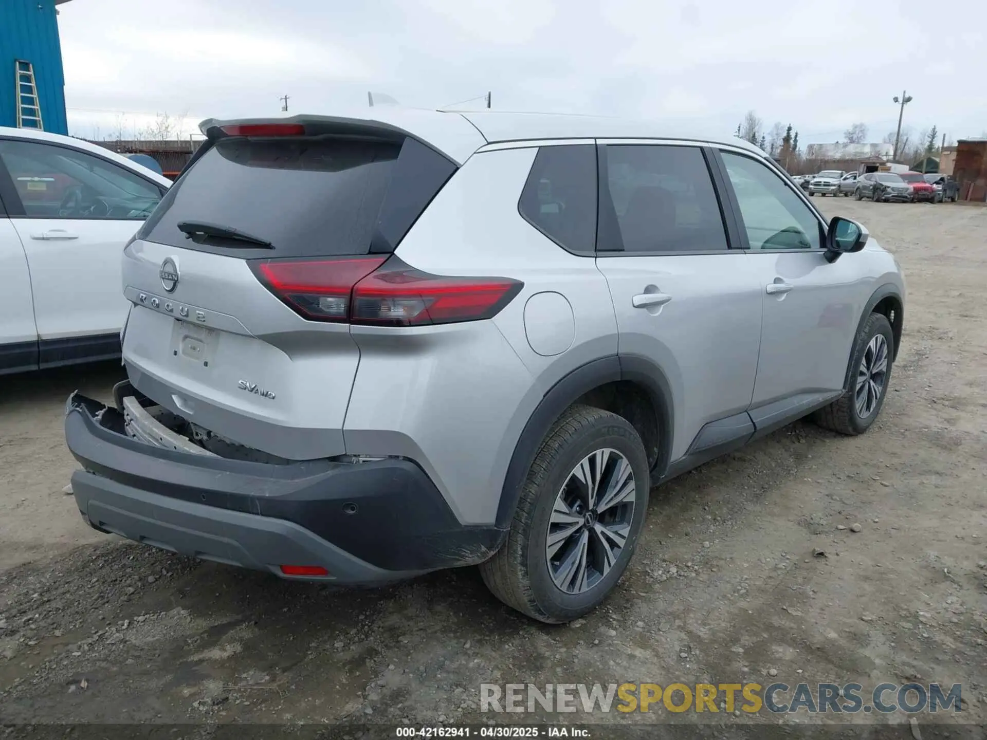 4 Photograph of a damaged car 5N1BT3BB6PC792126 NISSAN ROGUE 2023