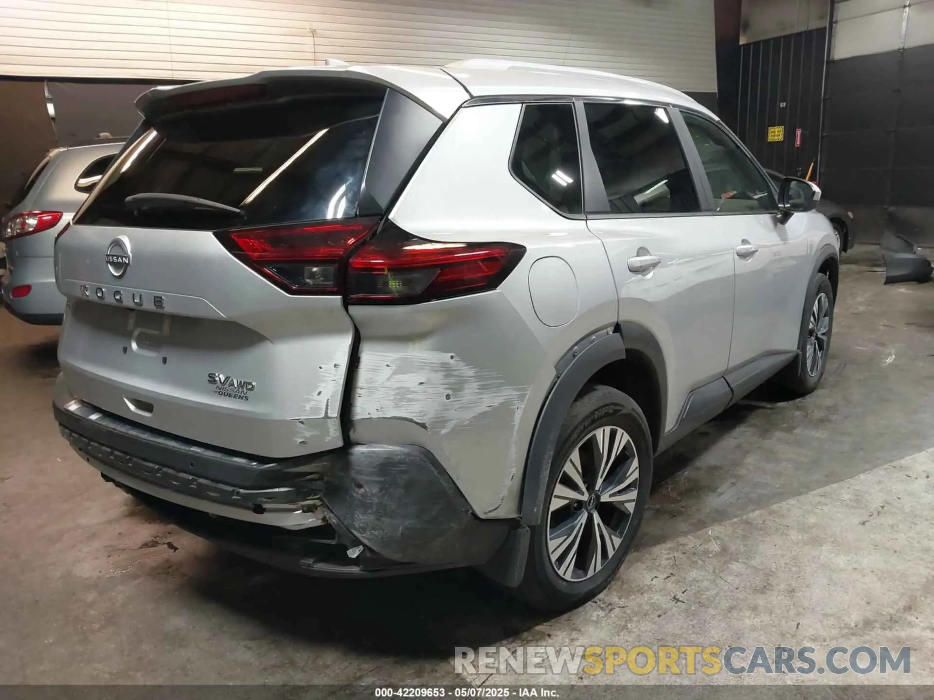 4 Photograph of a damaged car 5N1BT3BB6PC826582 NISSAN ROGUE 2023
