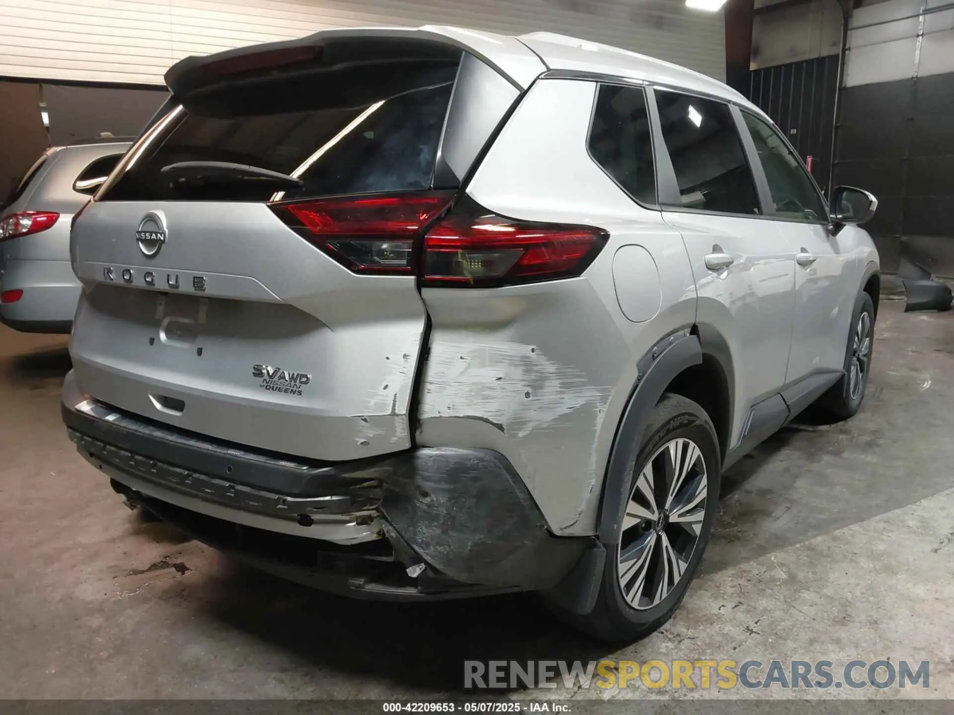 6 Photograph of a damaged car 5N1BT3BB6PC826582 NISSAN ROGUE 2023