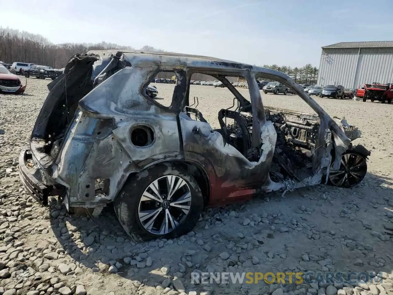3 Photograph of a damaged car 5N1BT3BB6PC871120 NISSAN ROGUE 2023