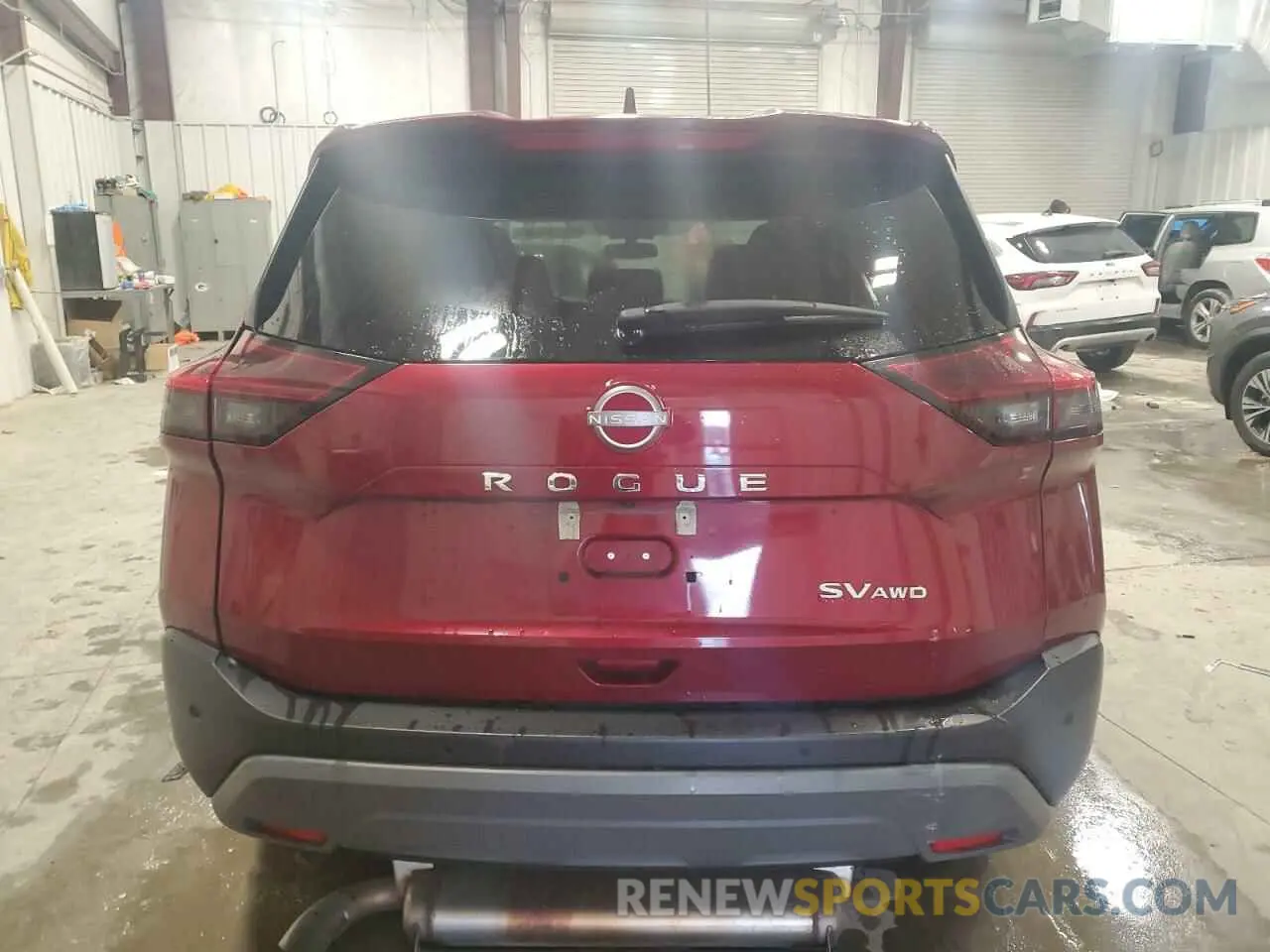 6 Photograph of a damaged car 5N1BT3BB6PC946768 NISSAN ROGUE 2023