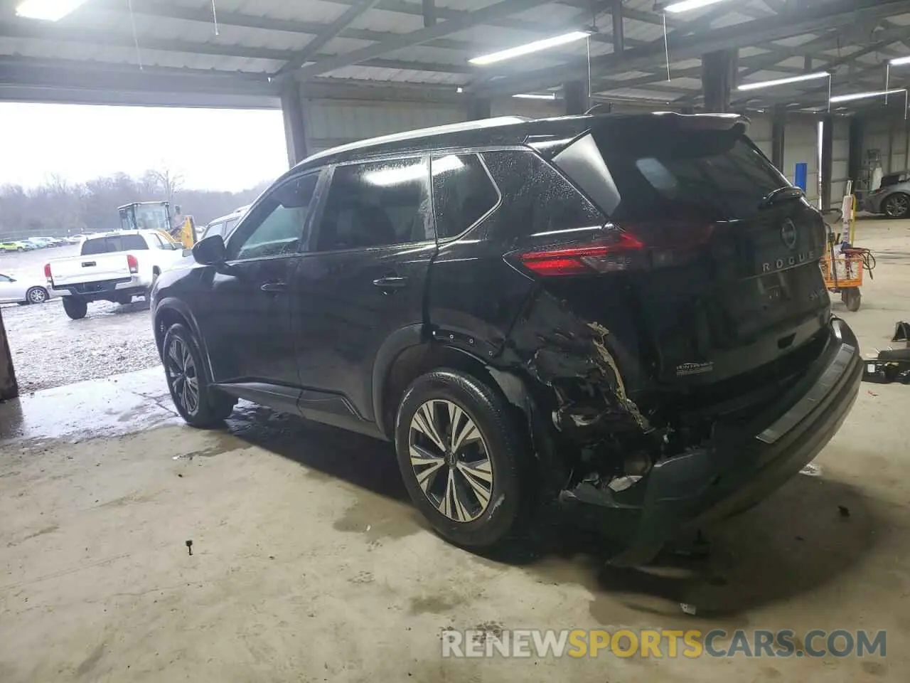 2 Photograph of a damaged car 5N1BT3BB6PC949993 NISSAN ROGUE 2023