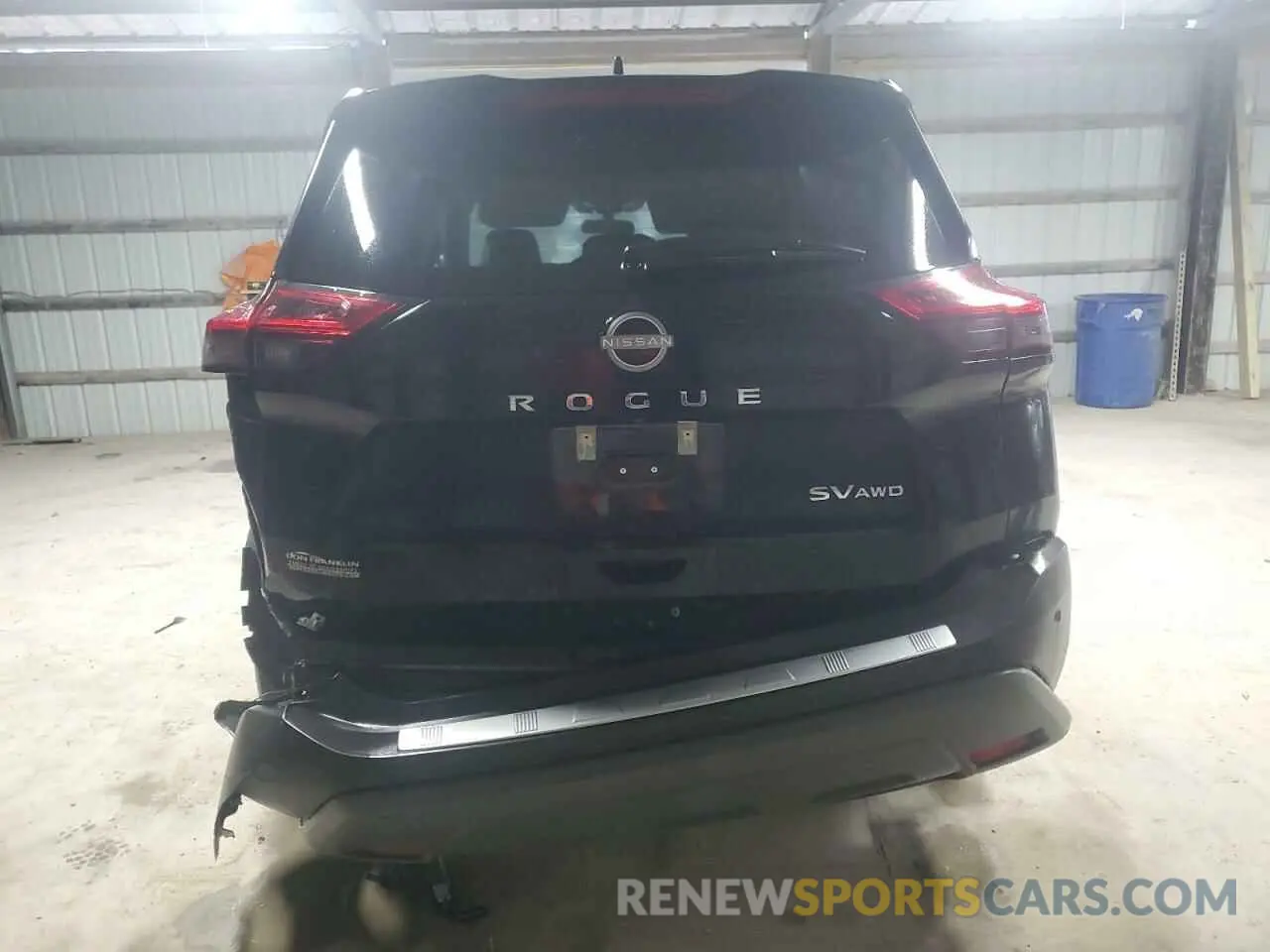 6 Photograph of a damaged car 5N1BT3BB6PC949993 NISSAN ROGUE 2023