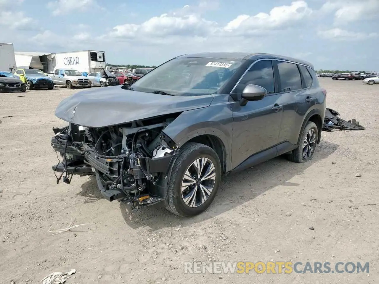1 Photograph of a damaged car 5N1BT3BB7PC745185 NISSAN ROGUE 2023
