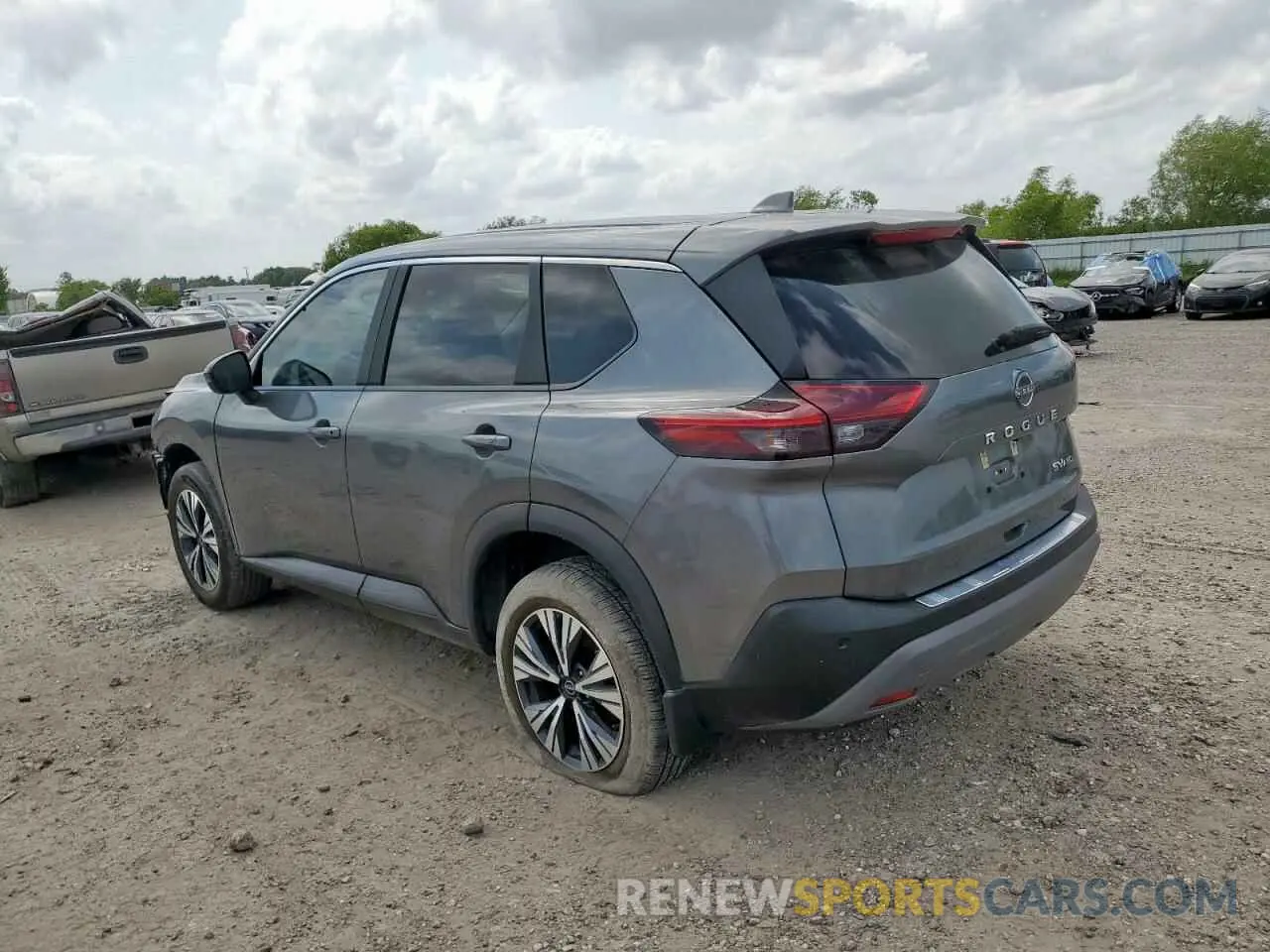 2 Photograph of a damaged car 5N1BT3BB7PC745185 NISSAN ROGUE 2023