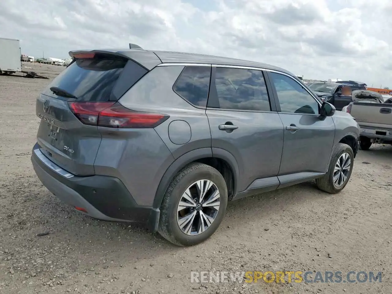 3 Photograph of a damaged car 5N1BT3BB7PC745185 NISSAN ROGUE 2023