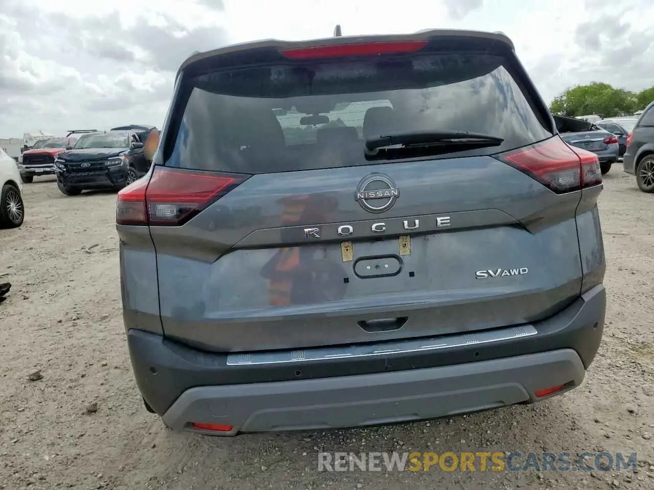 6 Photograph of a damaged car 5N1BT3BB7PC745185 NISSAN ROGUE 2023