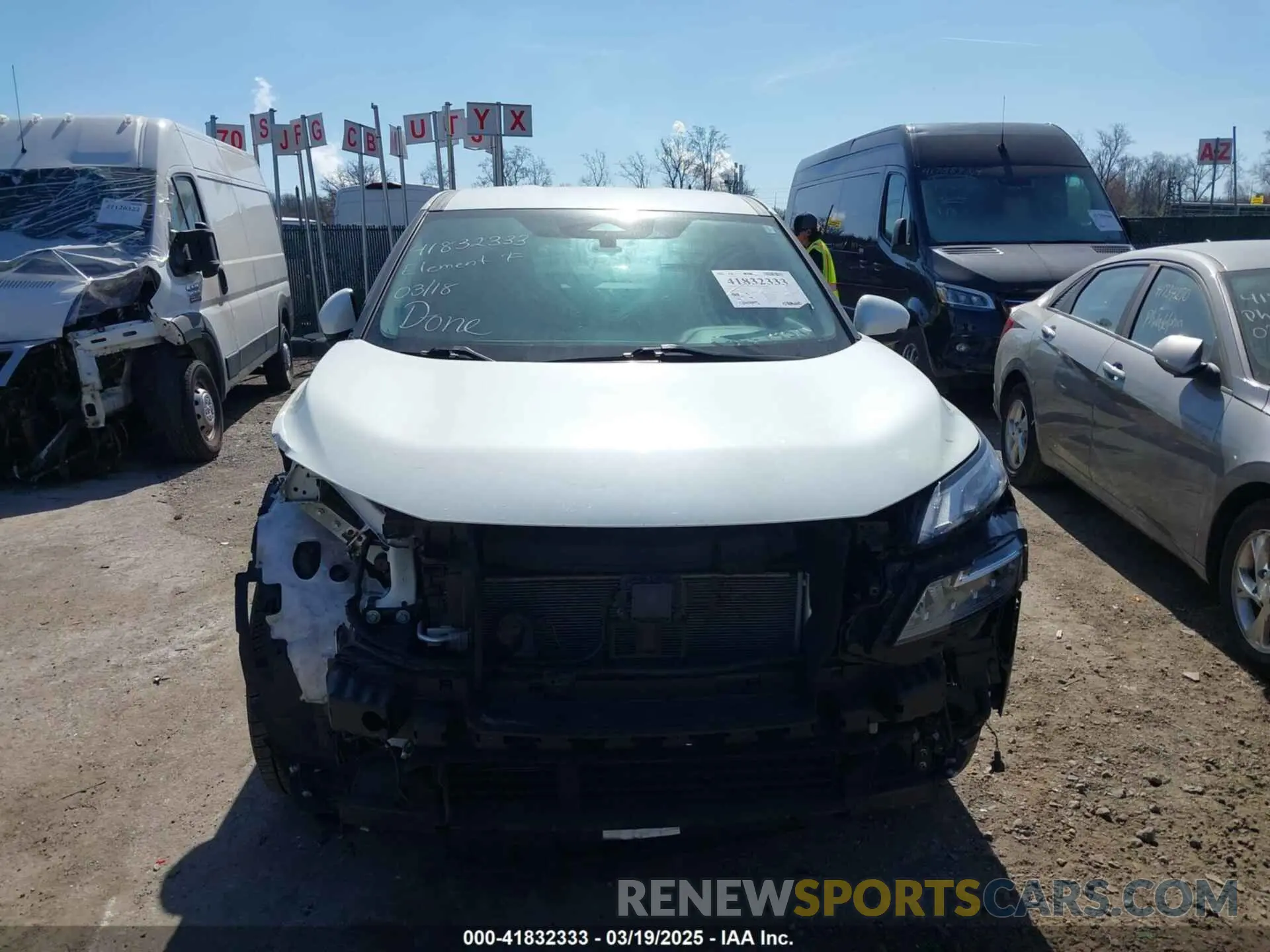 13 Photograph of a damaged car 5N1BT3BB7PC750192 NISSAN ROGUE 2023
