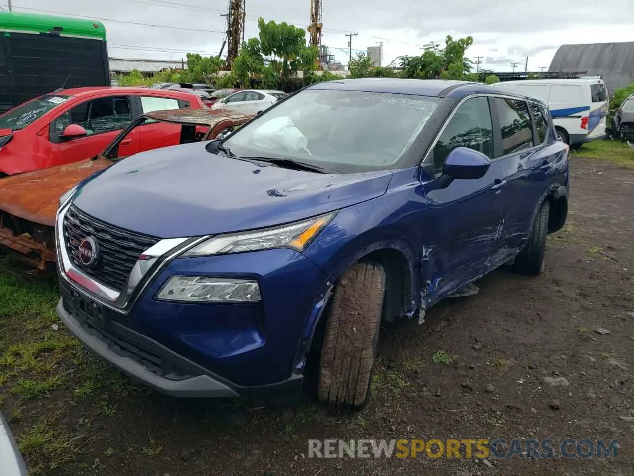 1 Photograph of a damaged car 5N1BT3BB7PC814120 NISSAN ROGUE 2023