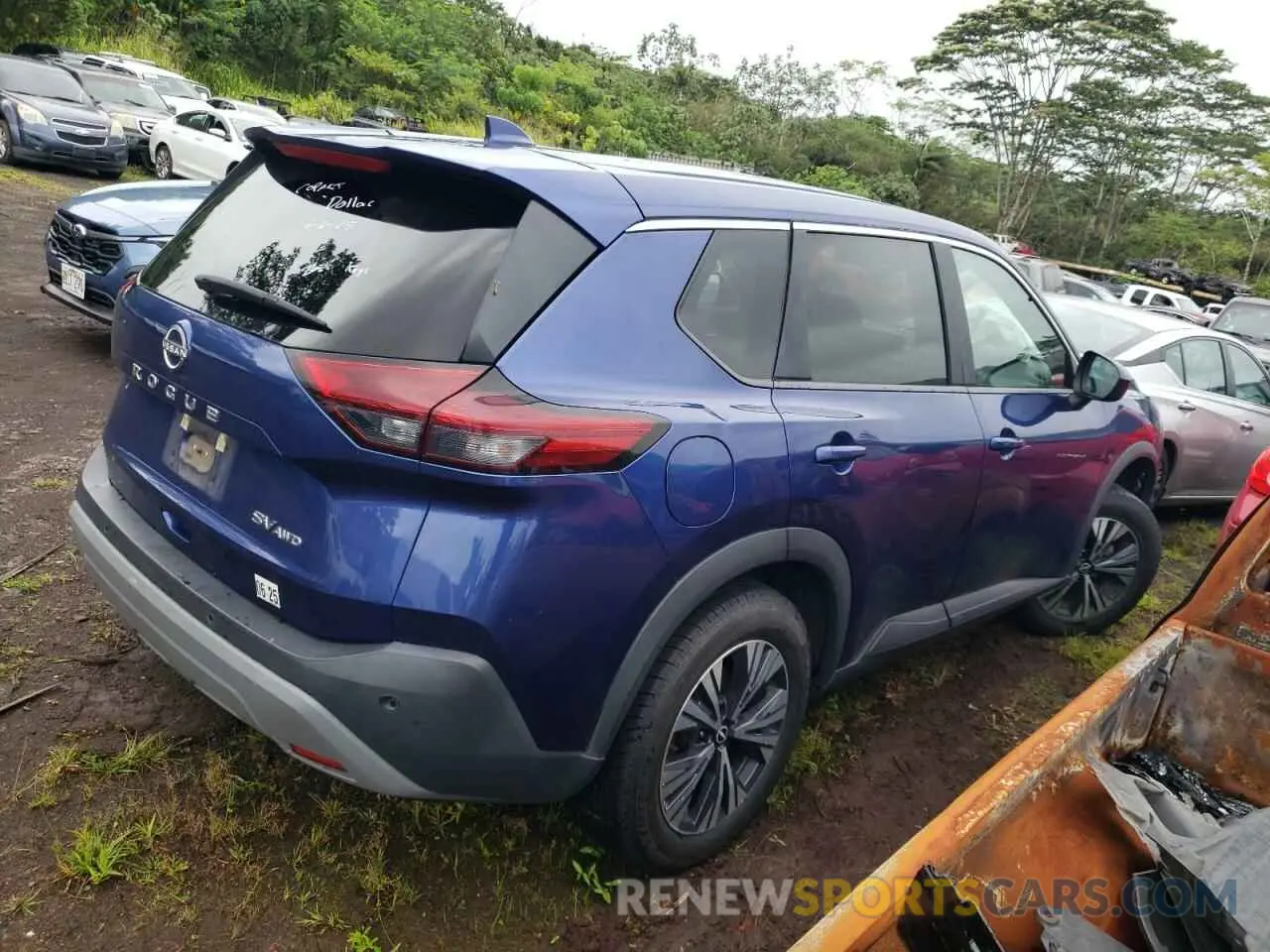 3 Photograph of a damaged car 5N1BT3BB7PC814120 NISSAN ROGUE 2023